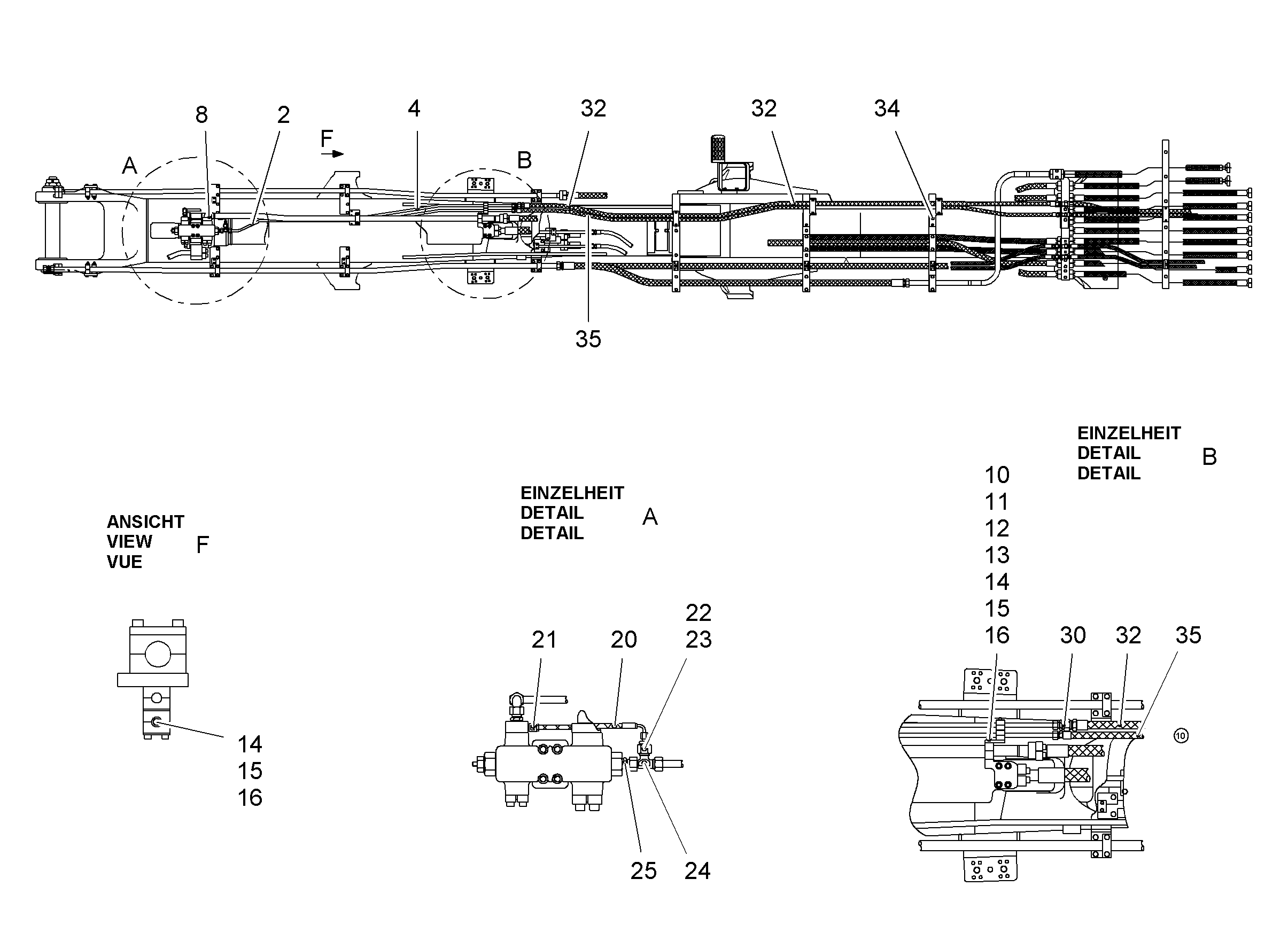 ШЛАНГ 12X4750 10000178 LIEBHERR