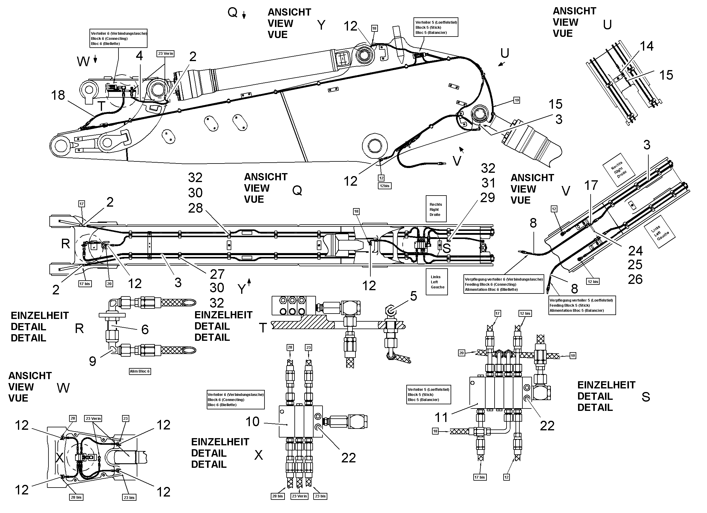 РАСПРЕДЕЛИТЕЛЬ MX-F 6/7 10003582 LIEBHERR