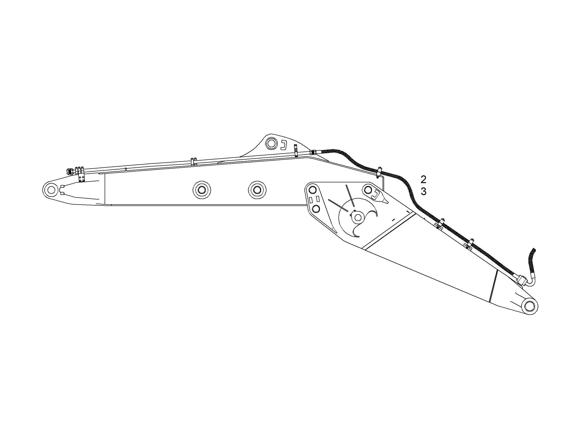 ПРОВОДКА МОНТАЖНЫЙ НАБОР AHS 9892971 LIEBHERR