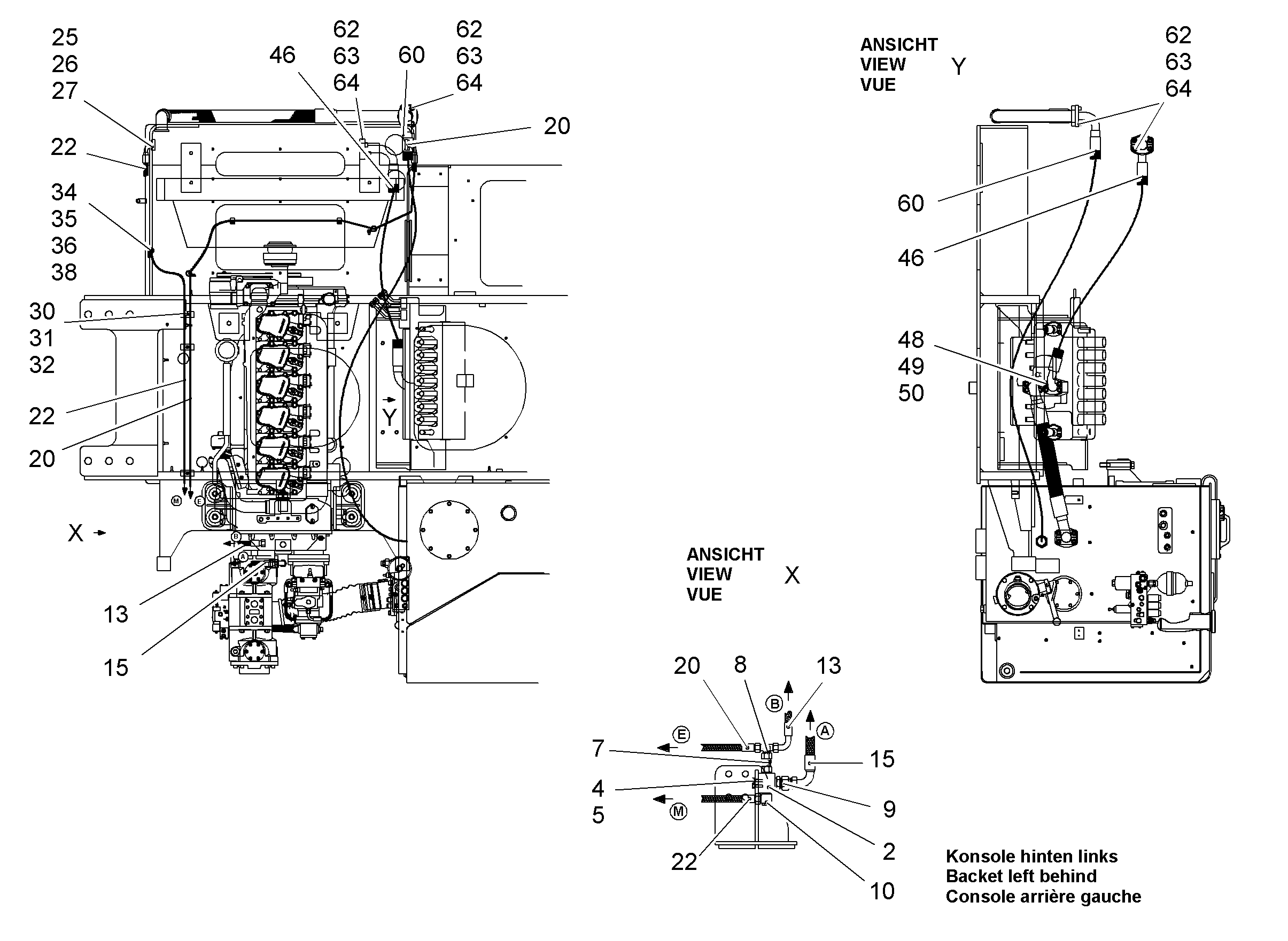 ШЛАНГ 40X1480 5617620 LIEBHERR