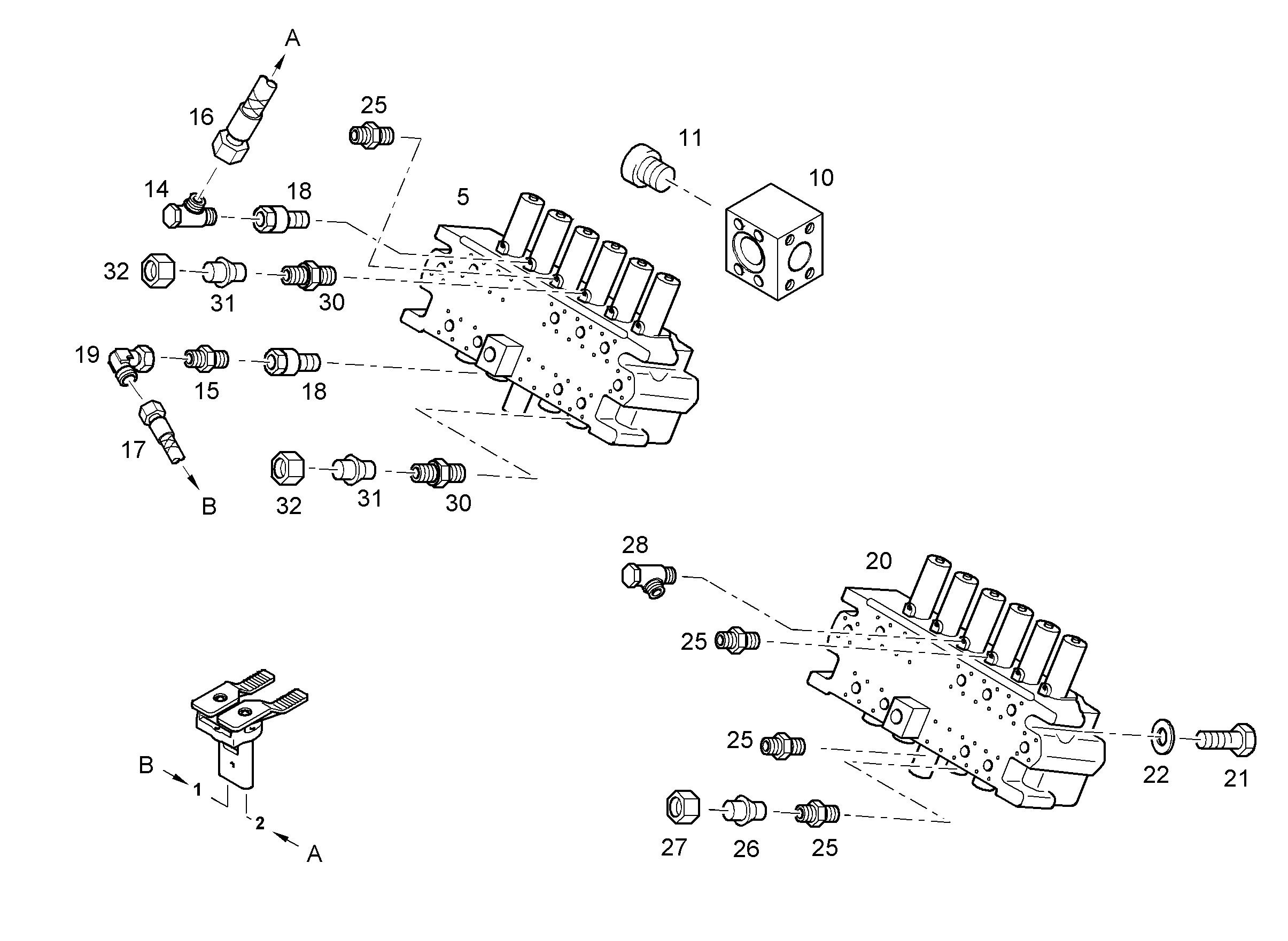 БЛОК КОМПАКТНЫЙ 10006804 LIEBHERR