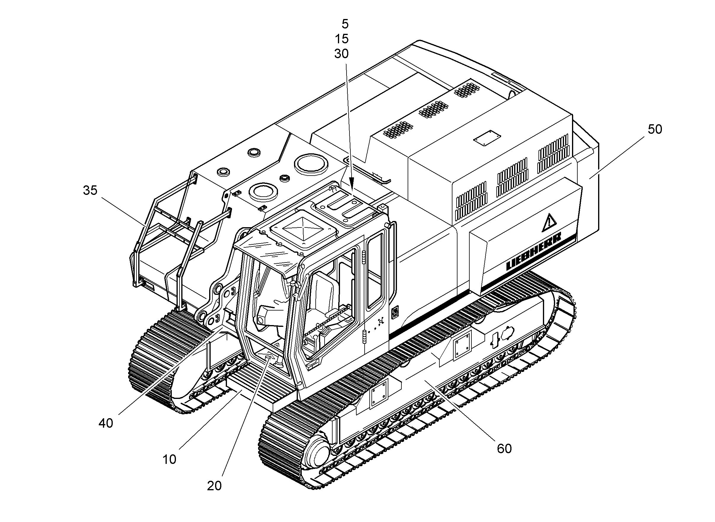 ГИДРАВЛИЧЕСКАЯ СИСТЕМА 9807599 LIEBHERR