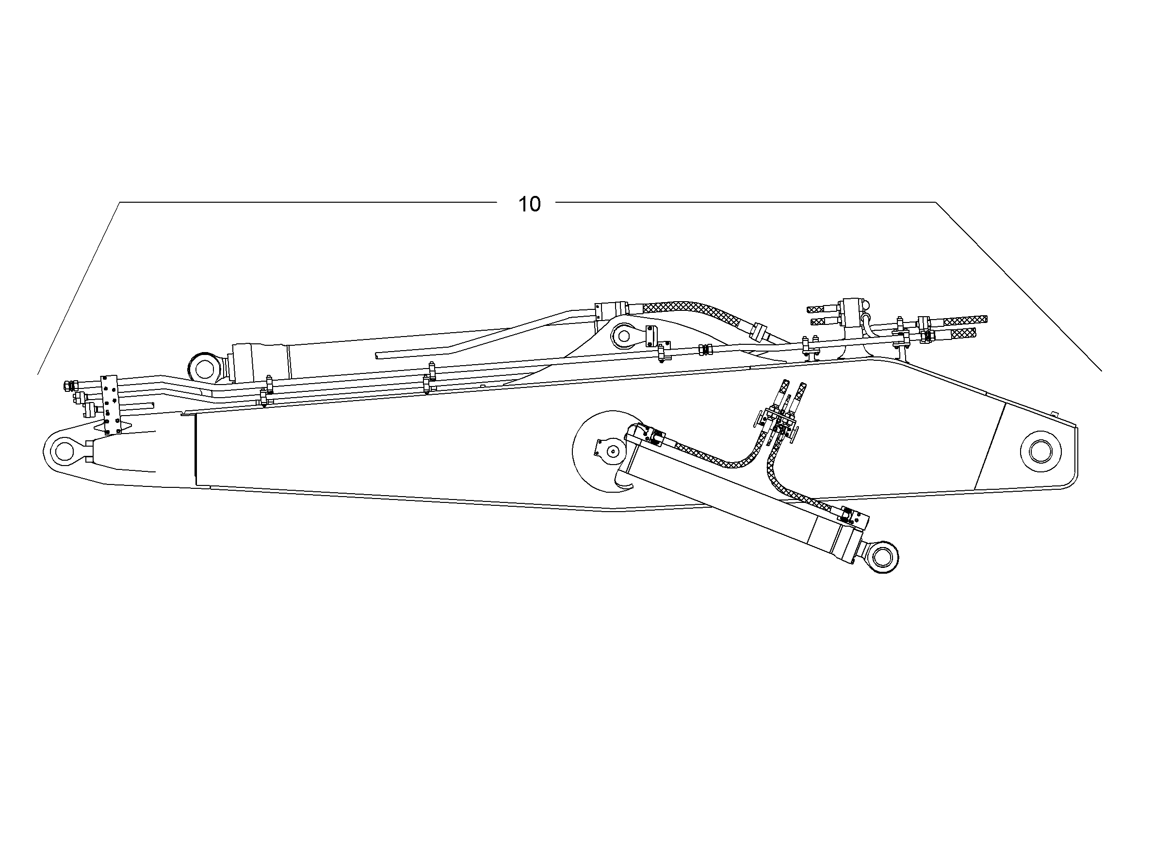 ПРОВОДКА МОНТАЖ AHS 9005753 LIEBHERR
