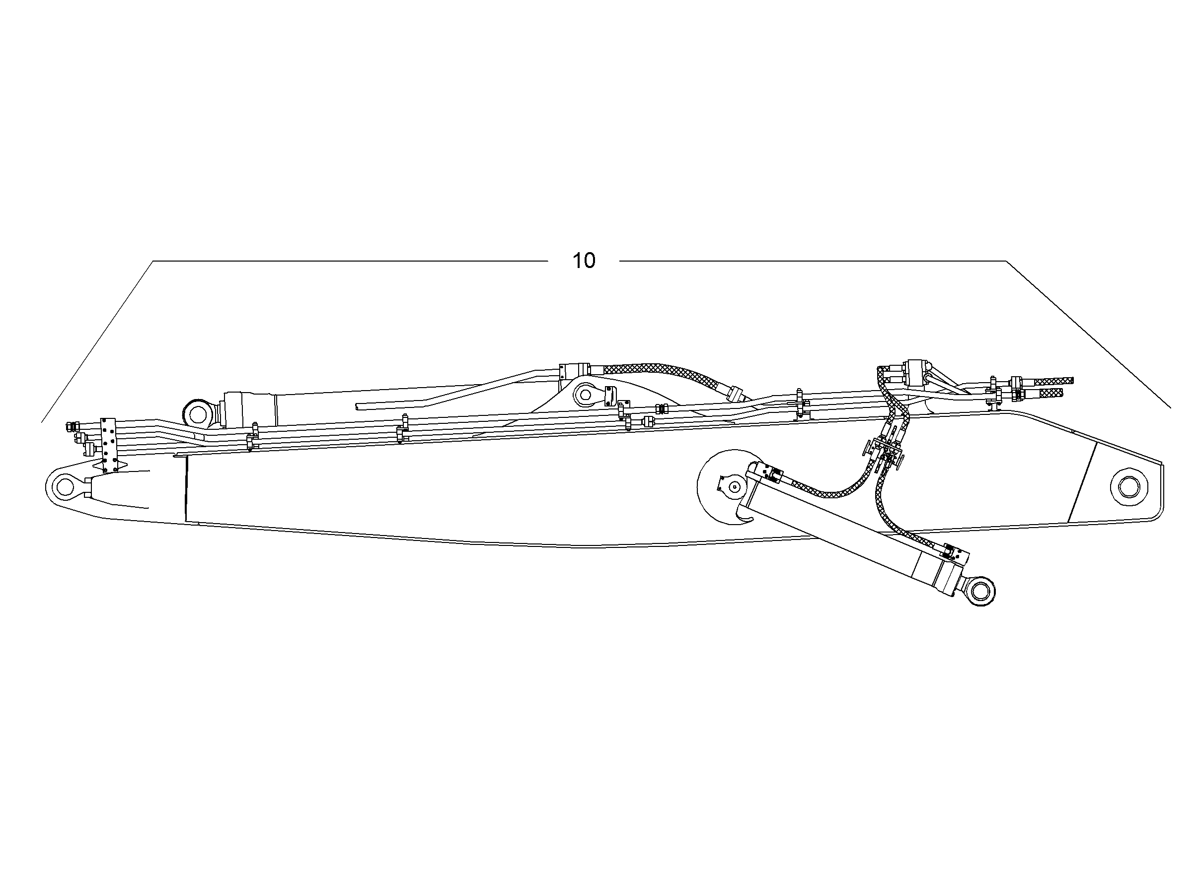ПРОВОДКА МОНТАЖ AHS 9873736 LIEBHERR