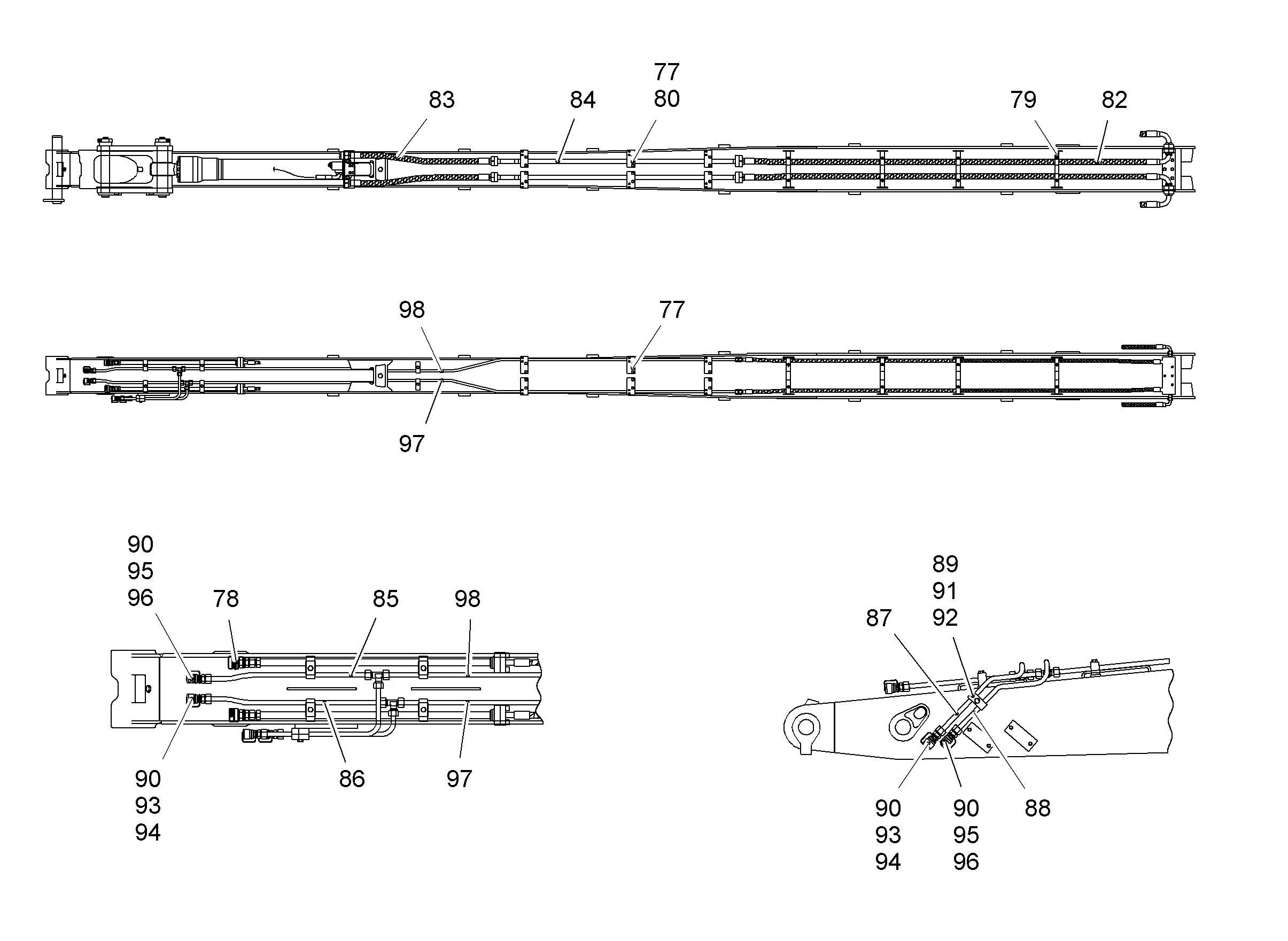 ШЛАНГ 25X3430 10000099 LIEBHERR