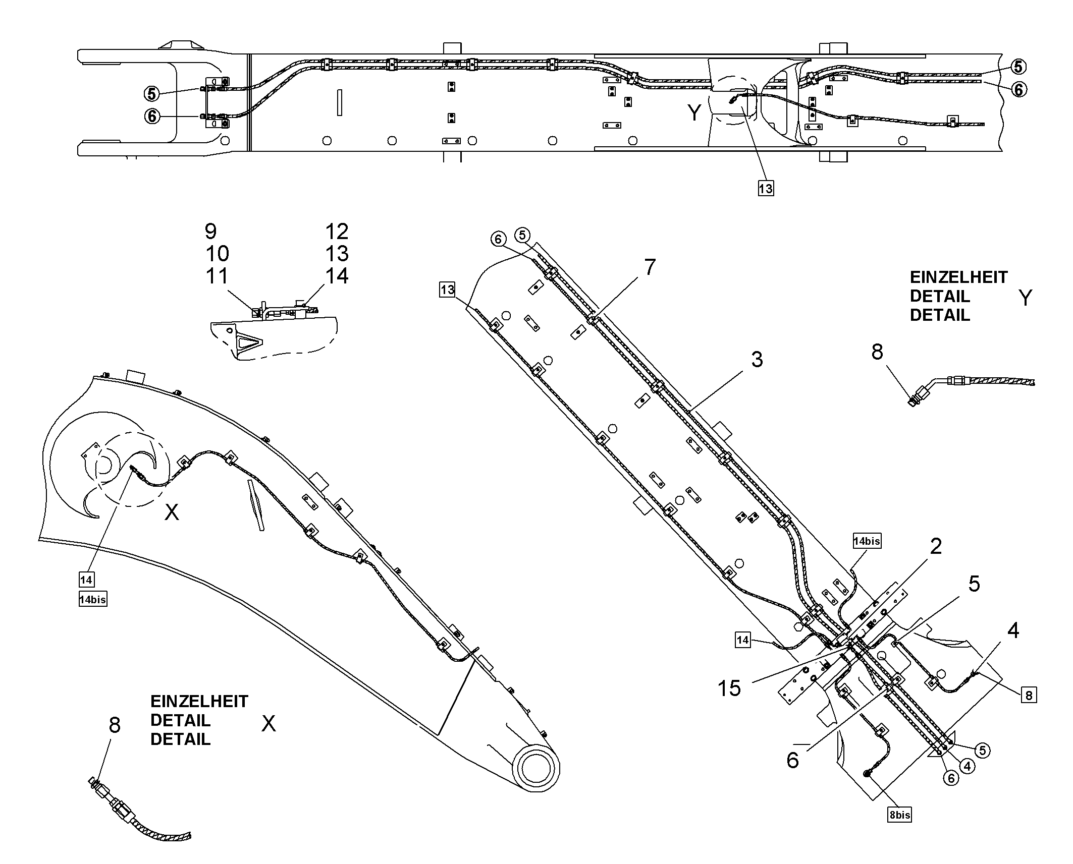 РАСПРЕДЕЛИТЕЛЬ MX-F 3/5 10003515 LIEBHERR