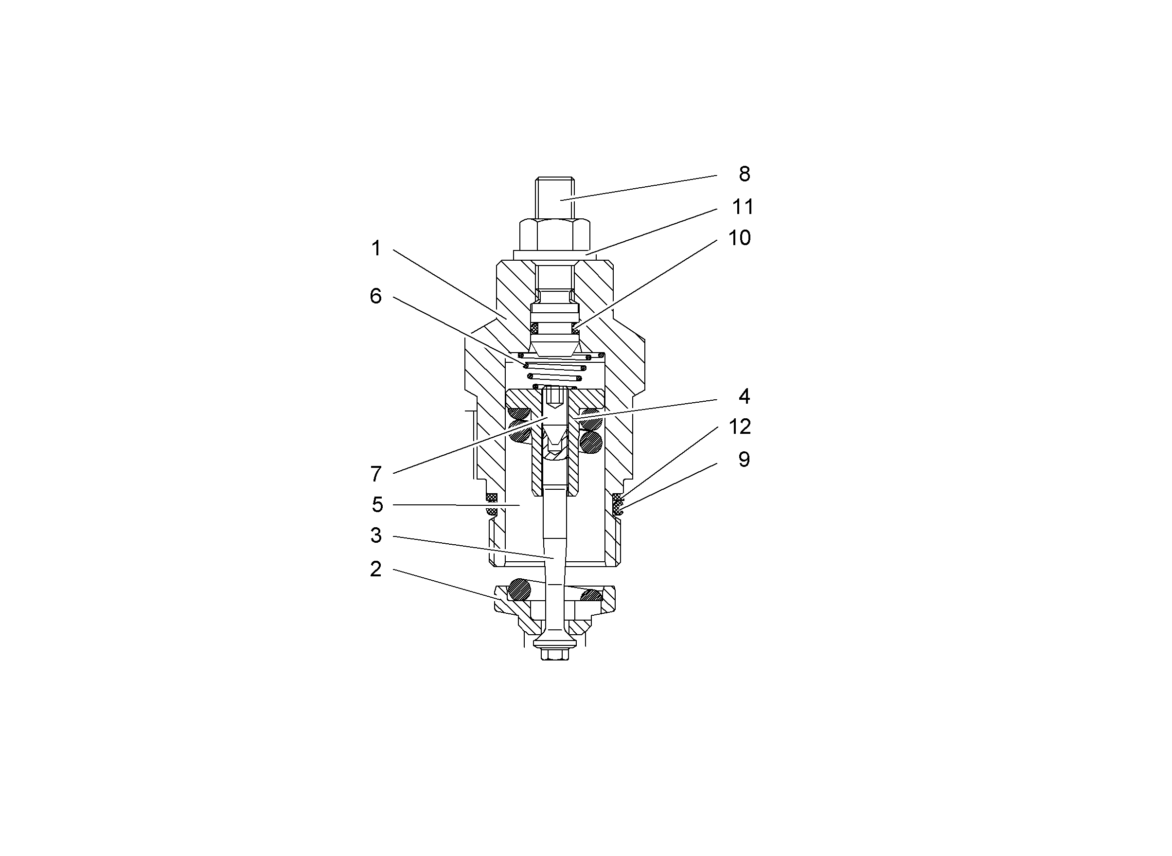 ЗАГЛУШКА РЕЗЬБОВАЯ 10008062 LIEBHERR
