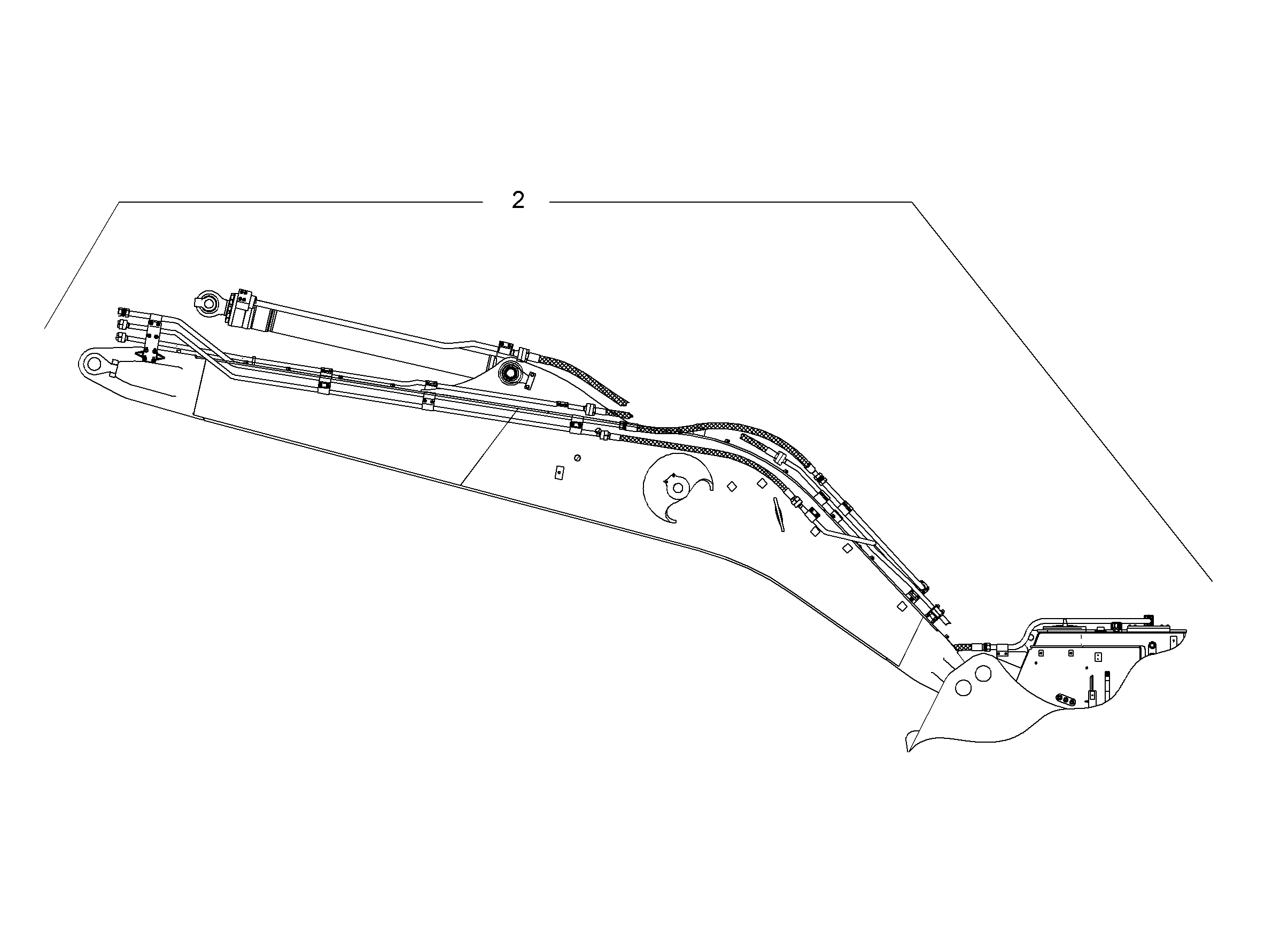 ПРОВОДКА МОНТАЖ AHS 9873517 LIEBHERR
