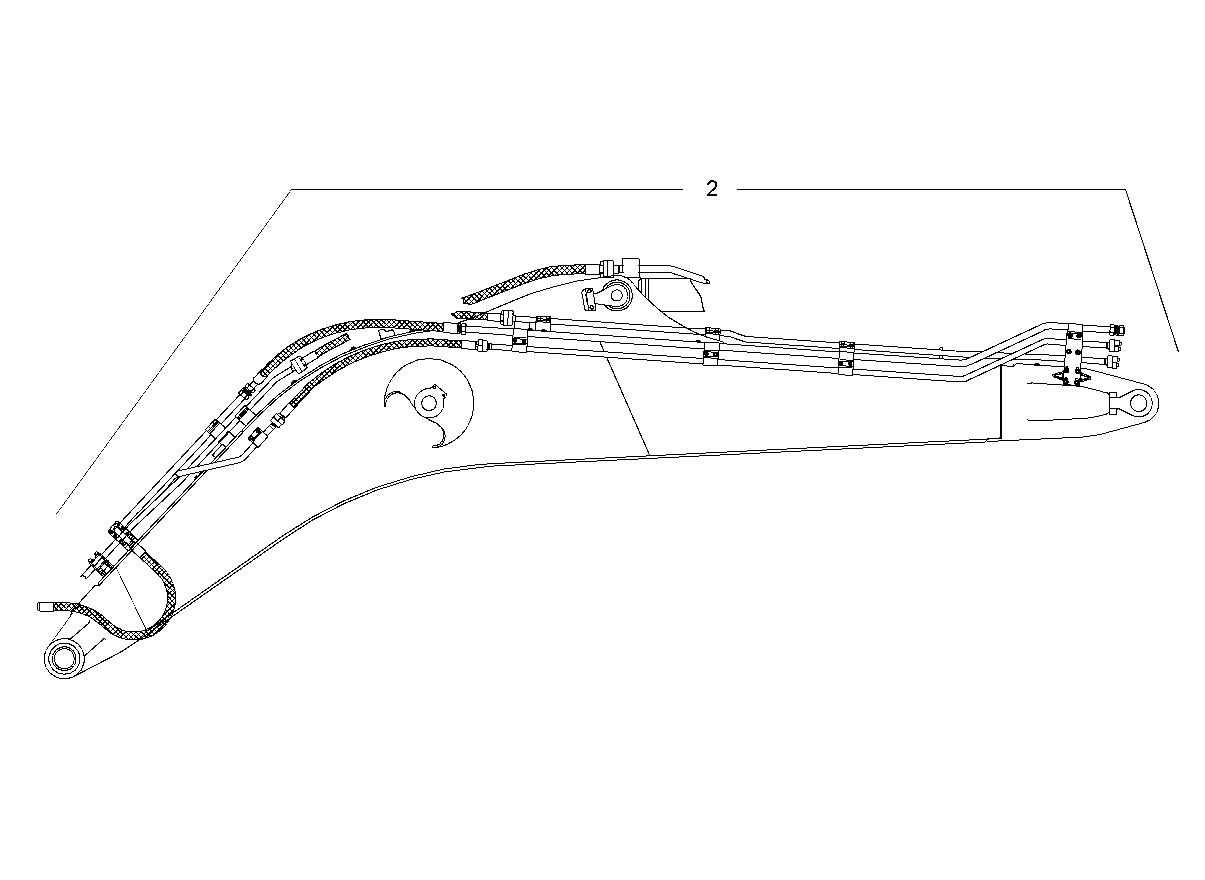 ПРОВОДКА МОНТАЖ AHS 10071889 LIEBHERR