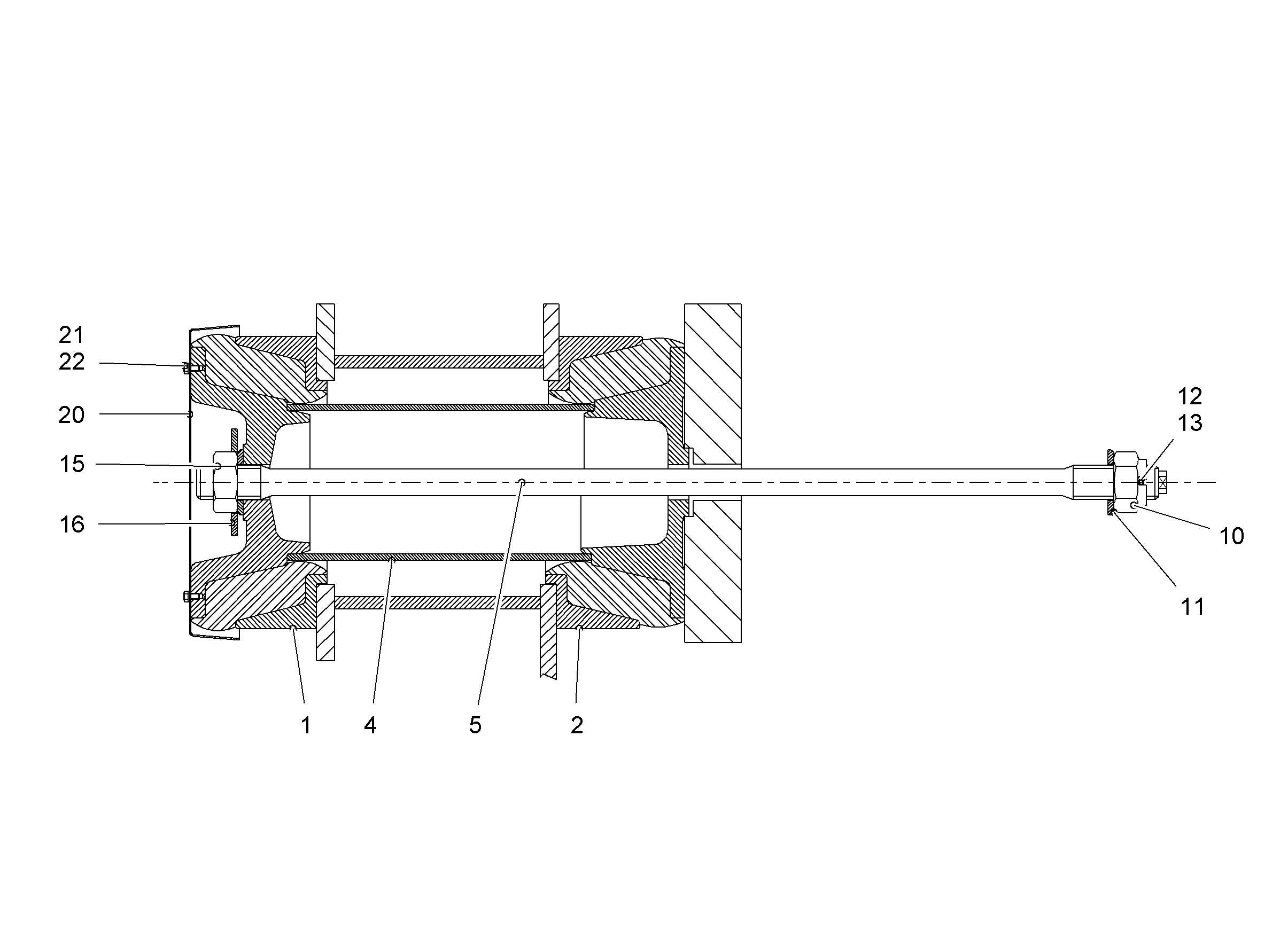 ШПИЛЬКА 42CrMo4 9009572 LIEBHERR