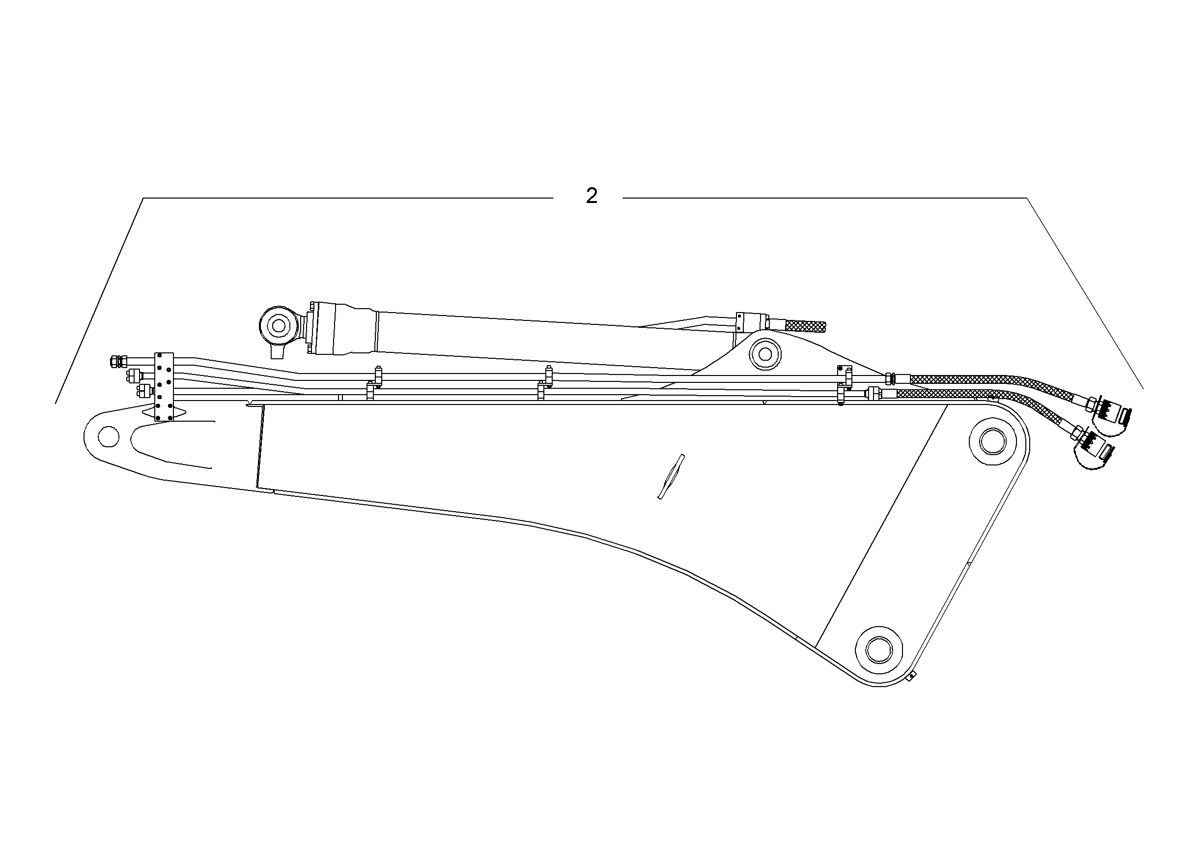 ПРОВОДКА МОНТАЖ AHS 9805798 LIEBHERR