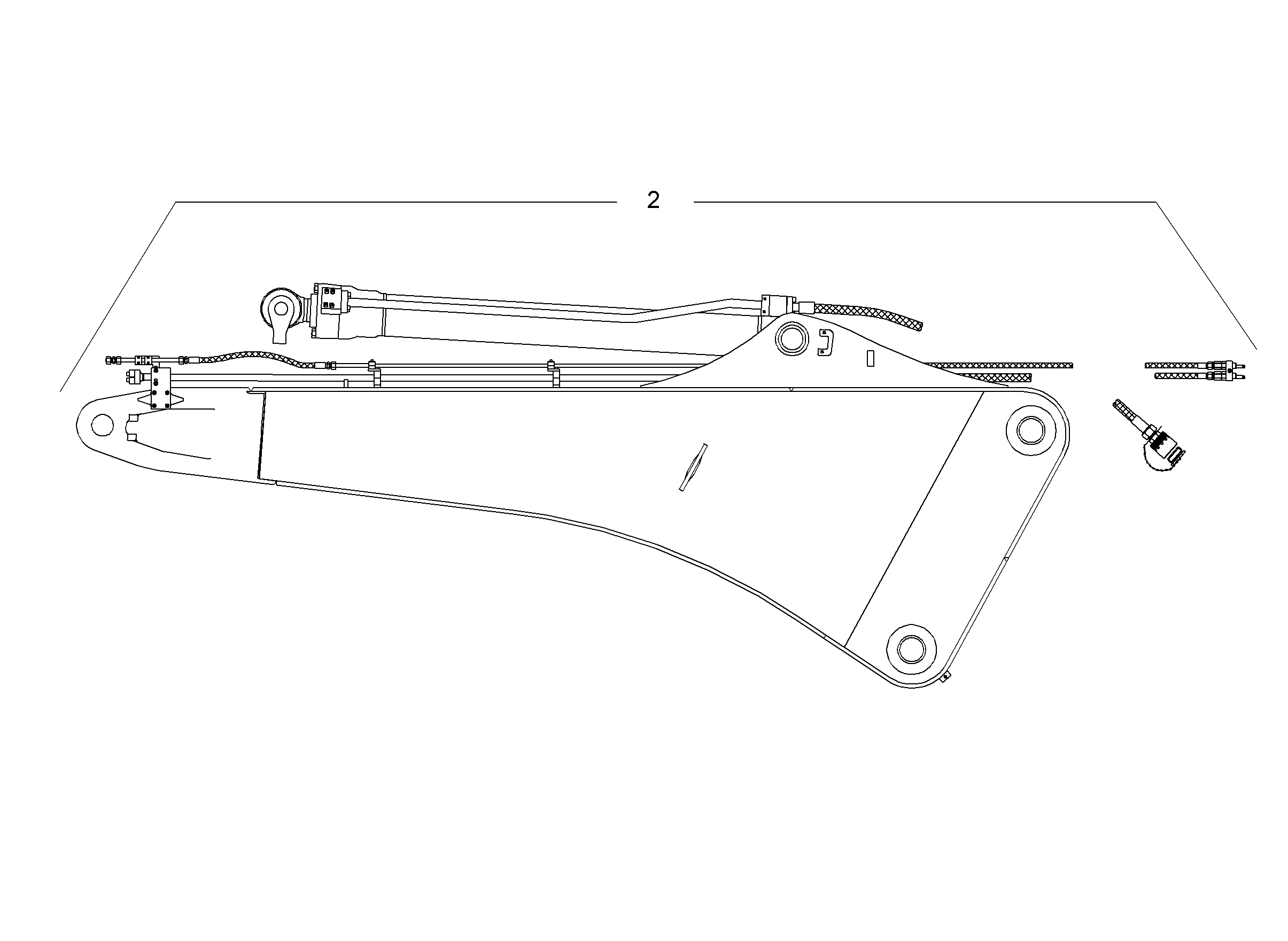 ПРОВОДКА ПРИВОД МЕХ. ПОВОРОТА 9805796 LIEBHERR