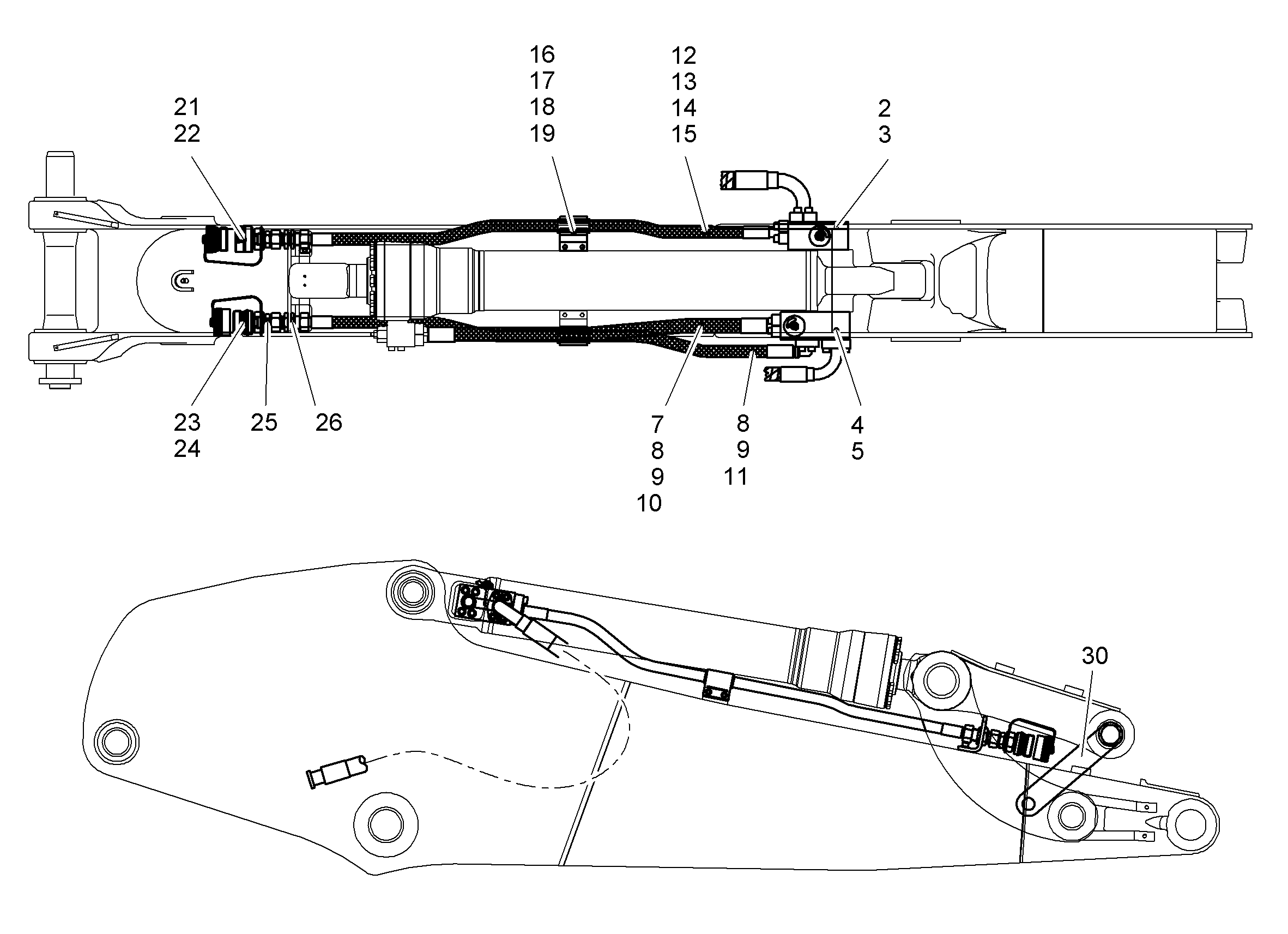 БЛОК РАСПРЕДЕЛИТЕЛЯ DN 25 10000279 LIEBHERR