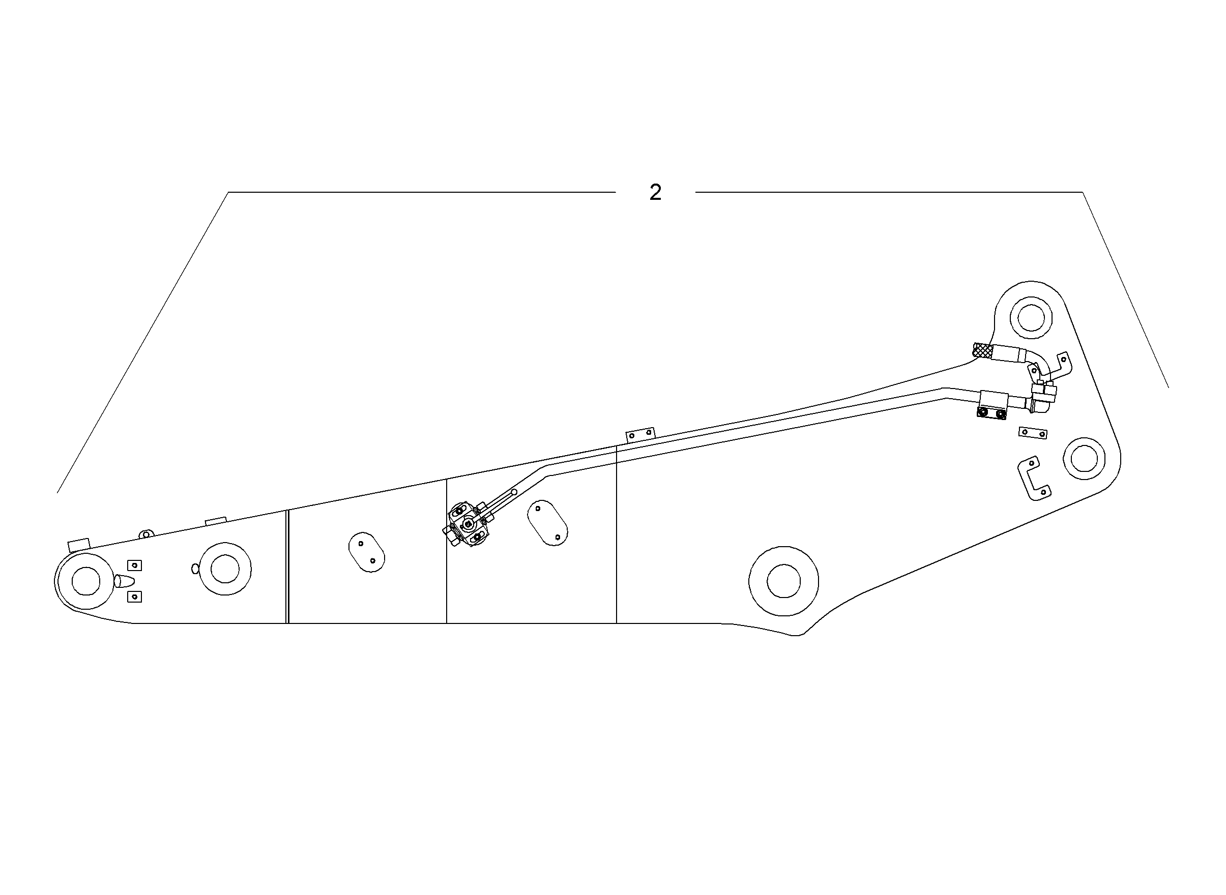 ПРОВОДКА МОНТАЖ AHS 9806539 LIEBHERR
