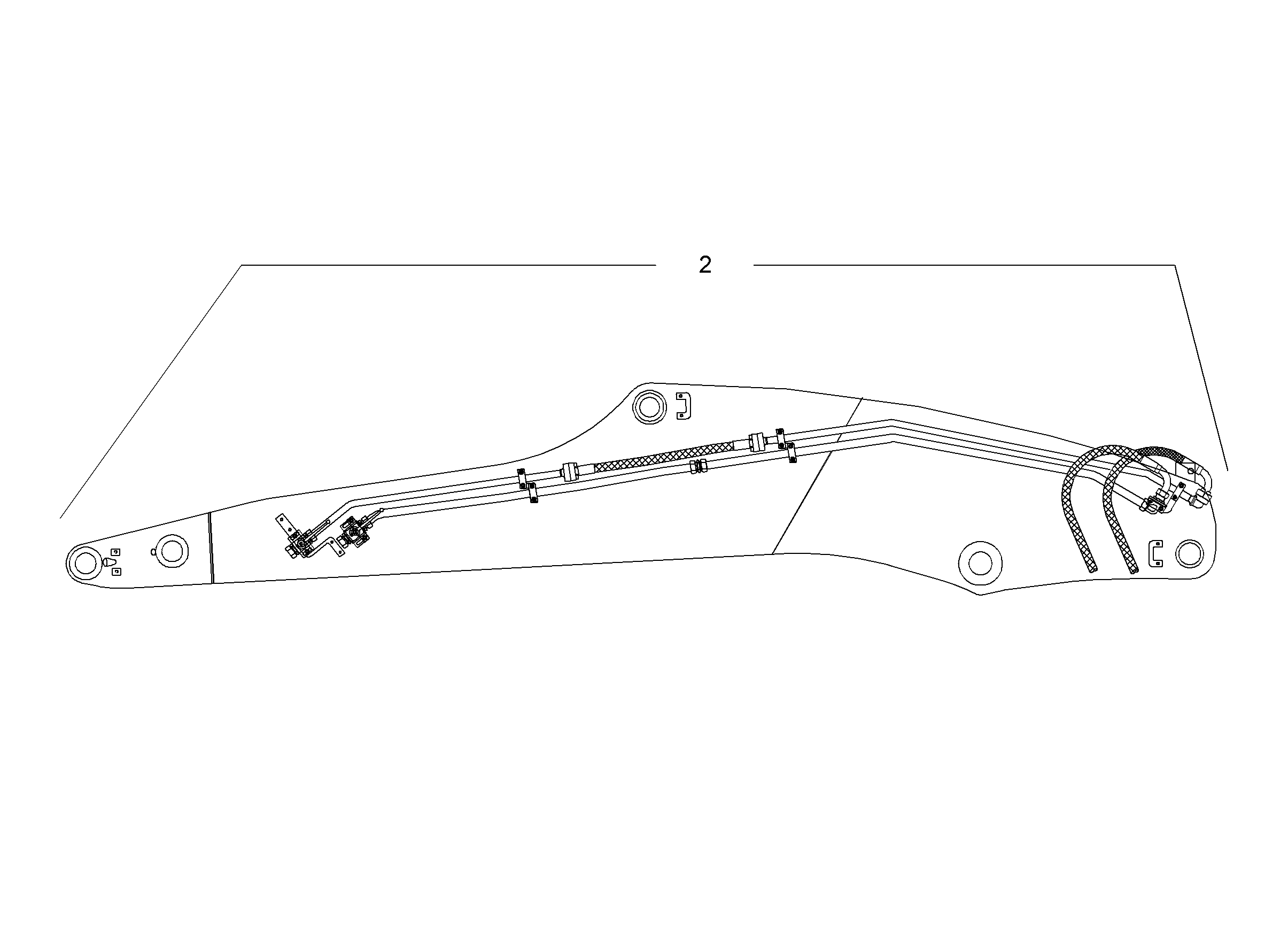 ПРОВОДКА МОНТАЖ AHS 9806098 LIEBHERR