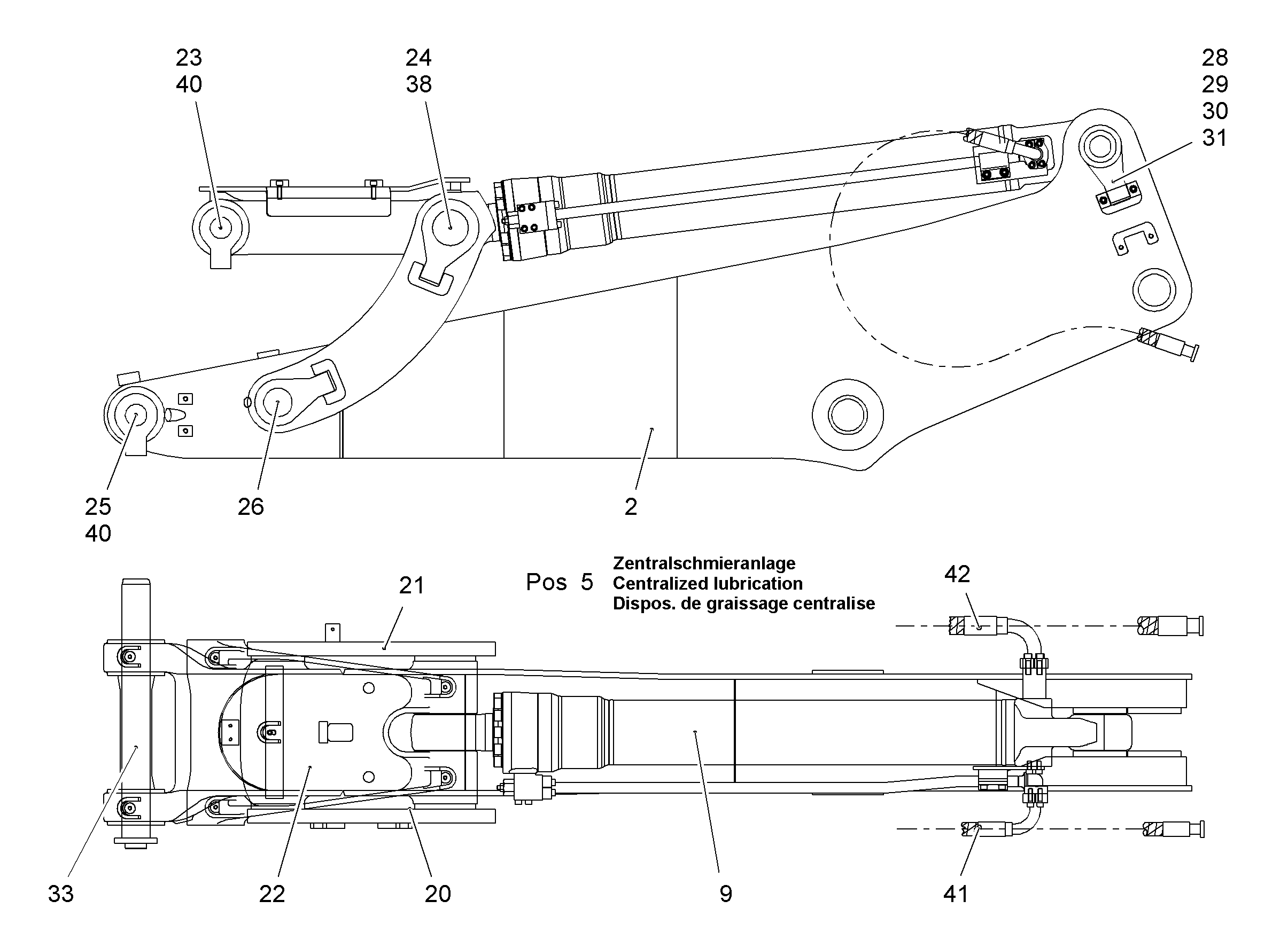 ШЛАНГ 25X1750 10005494 LIEBHERR