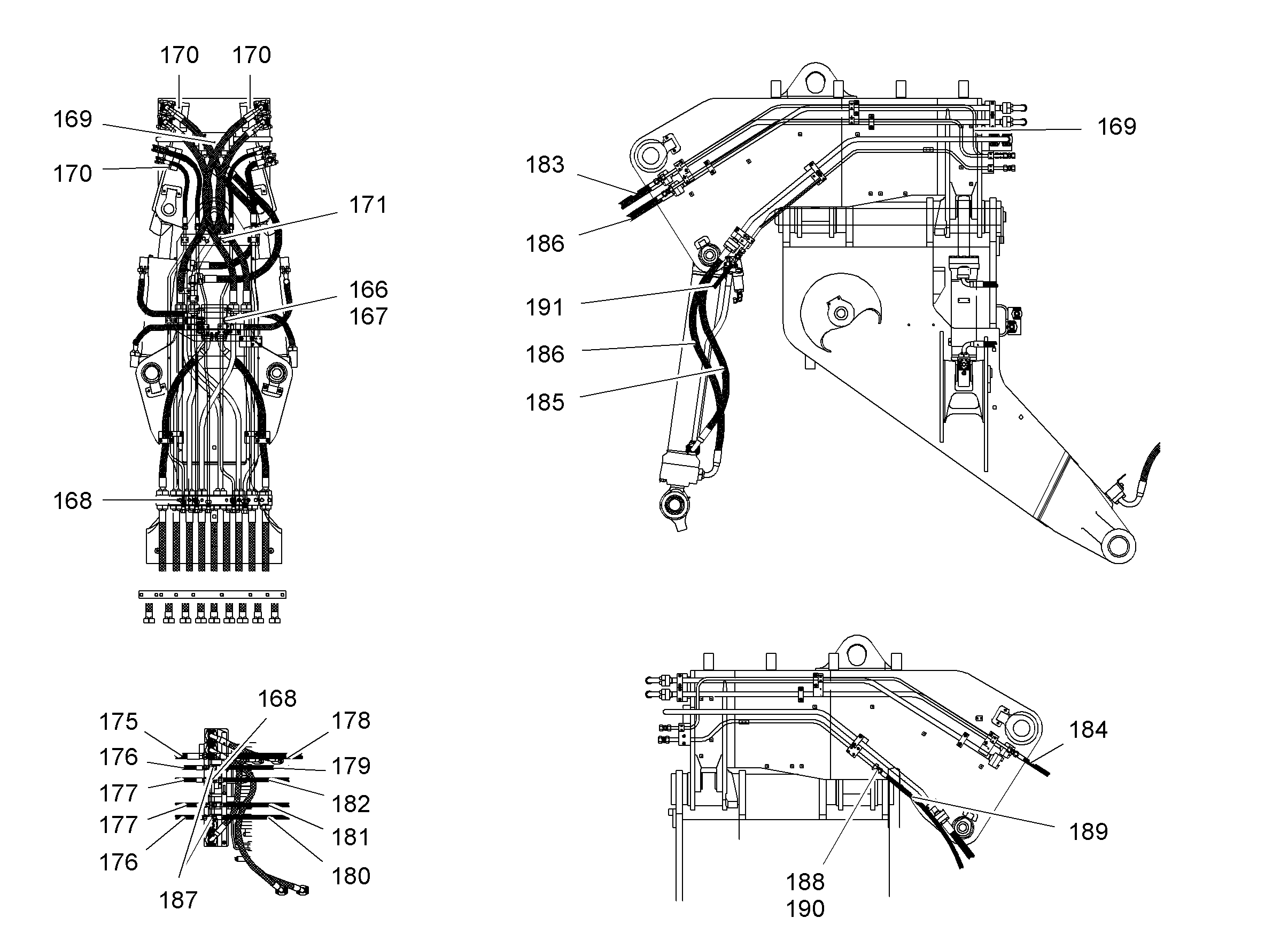 ШЛАНГ 12X2350 10008829 LIEBHERR