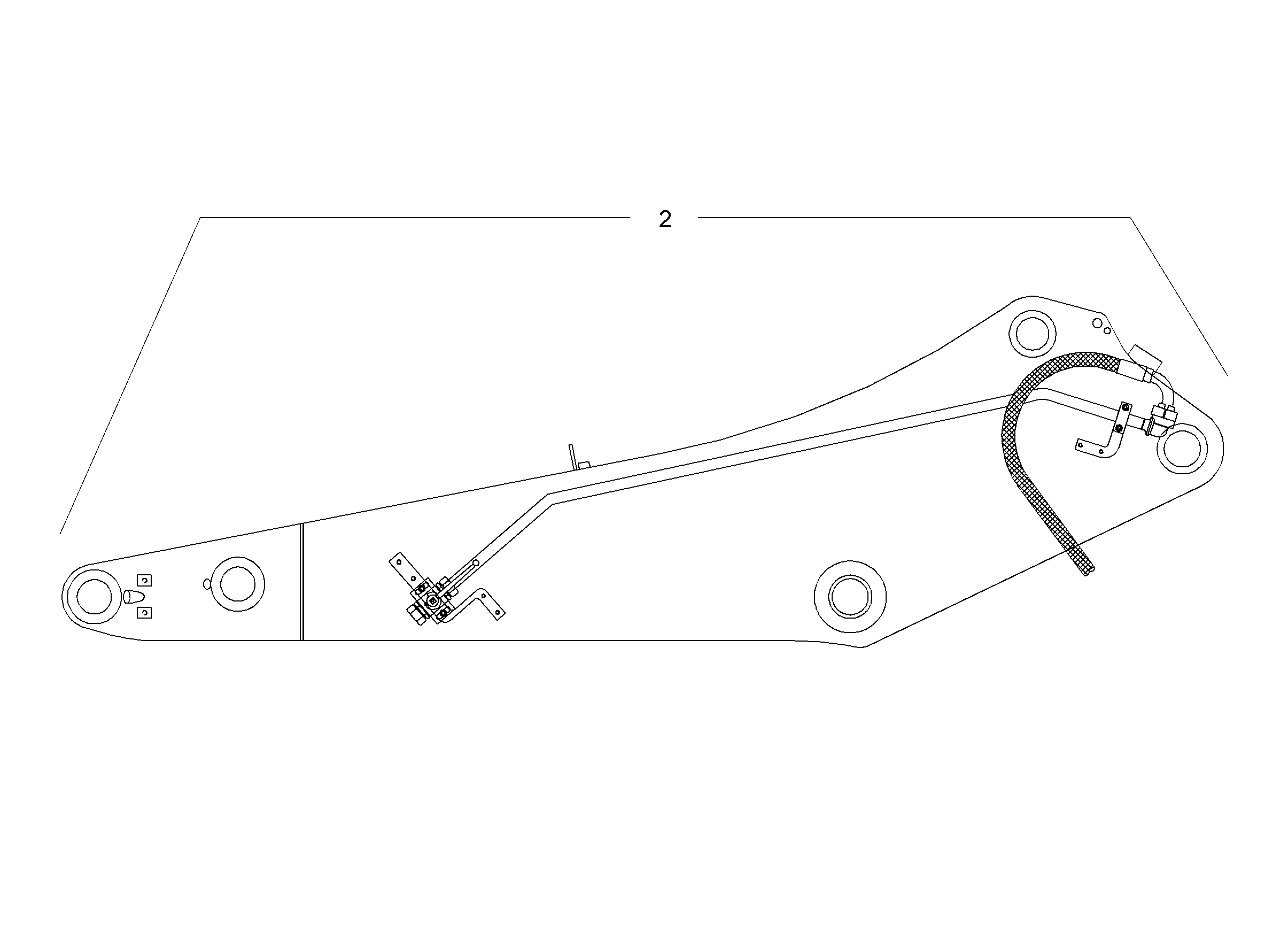 ПРОВОДКА МОНТАЖ AHS 9863704 LIEBHERR