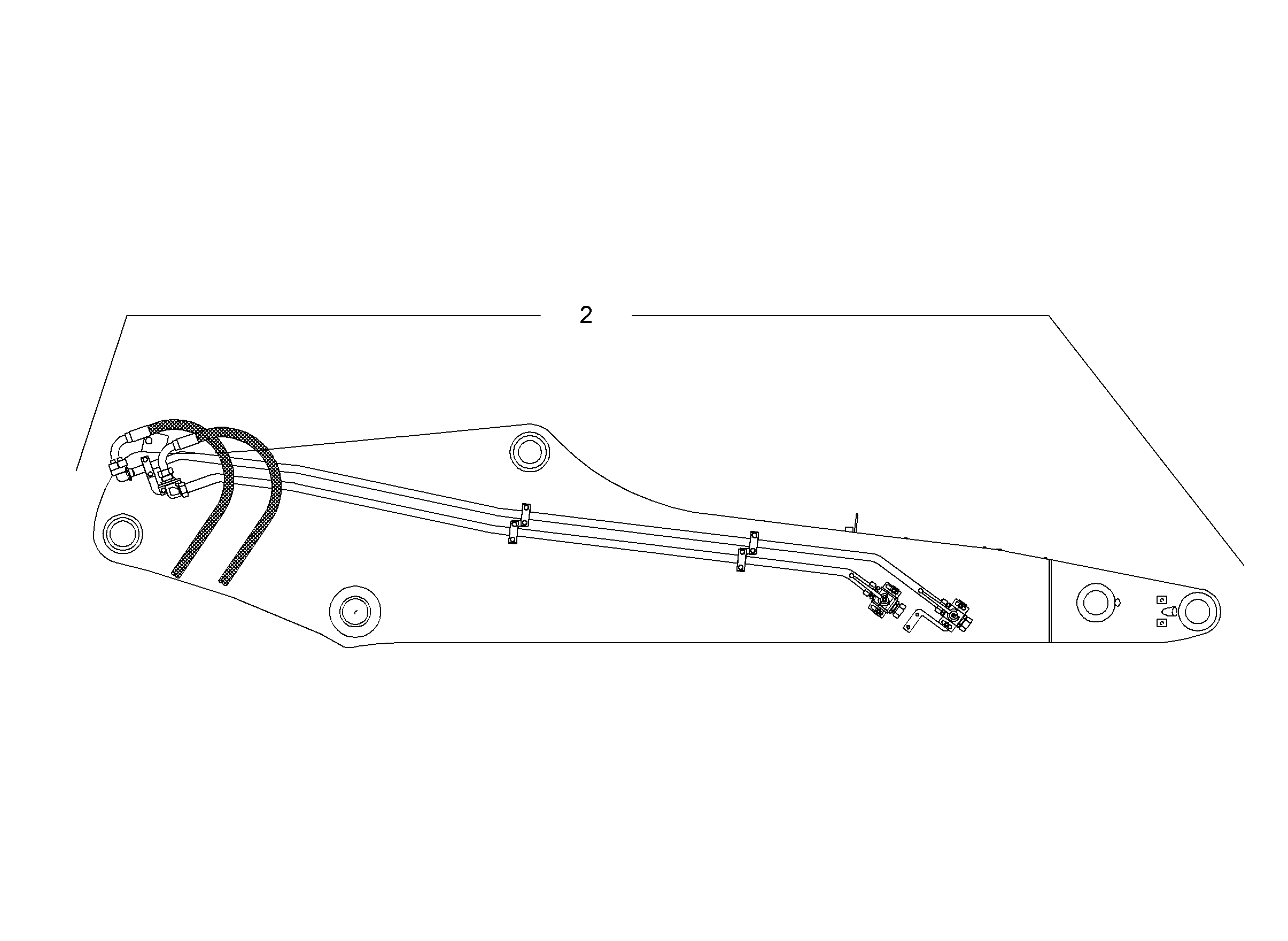 ПРОВОДКА МОНТАЖ AHS 9897462 LIEBHERR