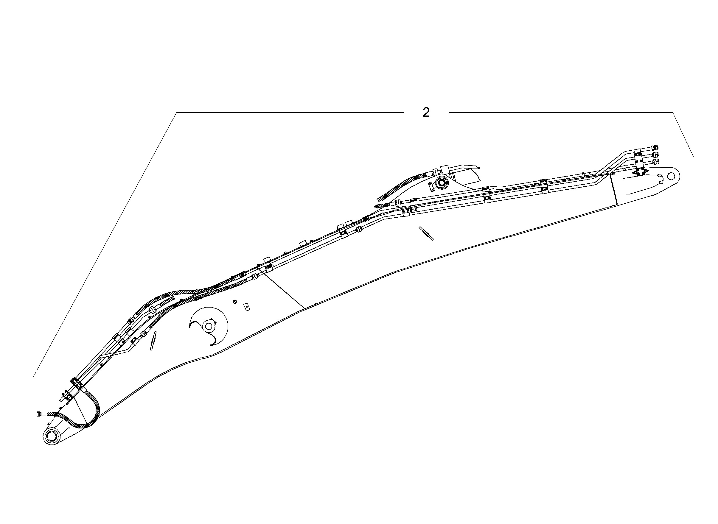 ПРОВОДКА МОНТАЖ AHS 9013270 LIEBHERR