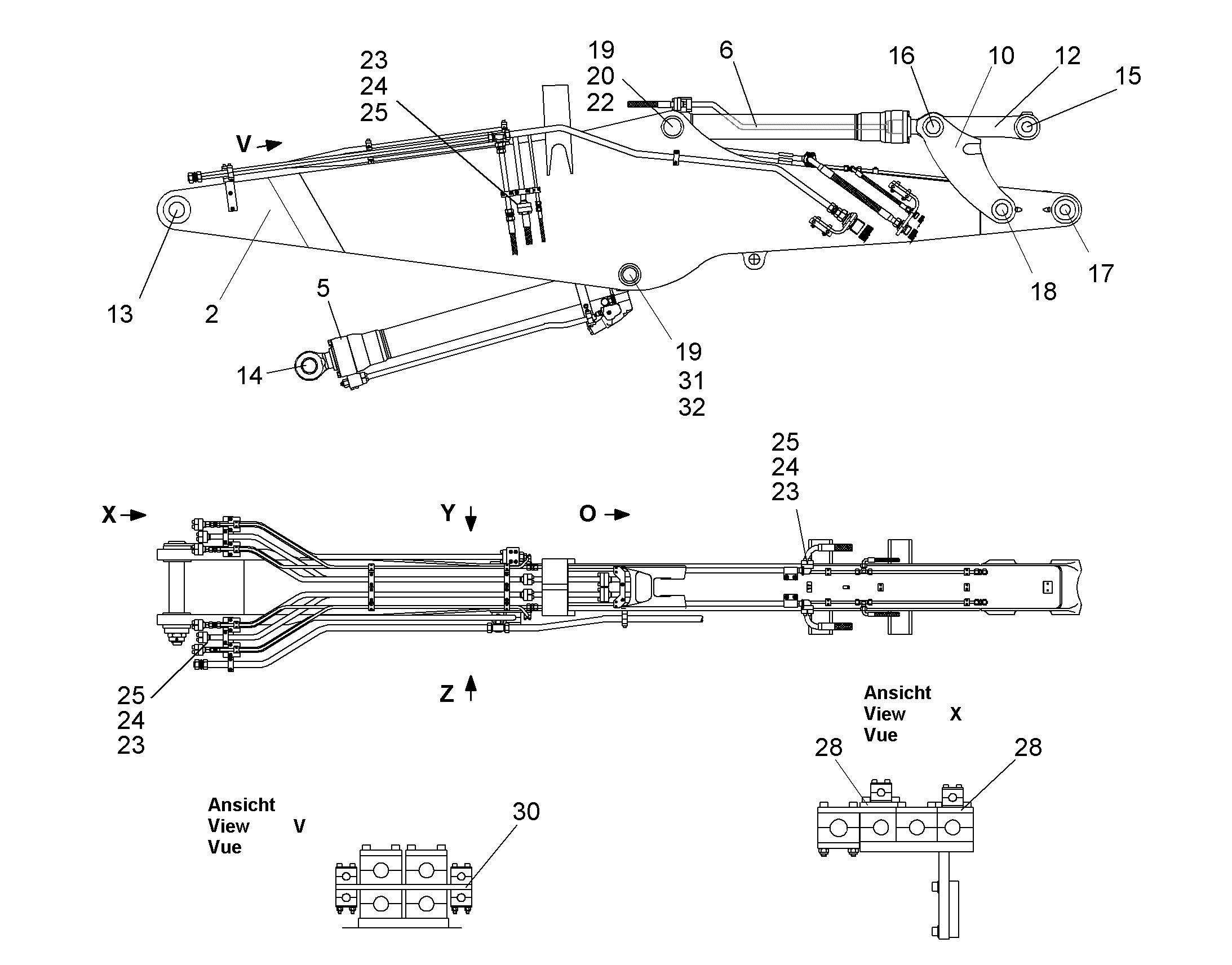 СТЕРЖЕНЬ ДЛЯ СНОСА 5,20M 9012834 LIEBHERR