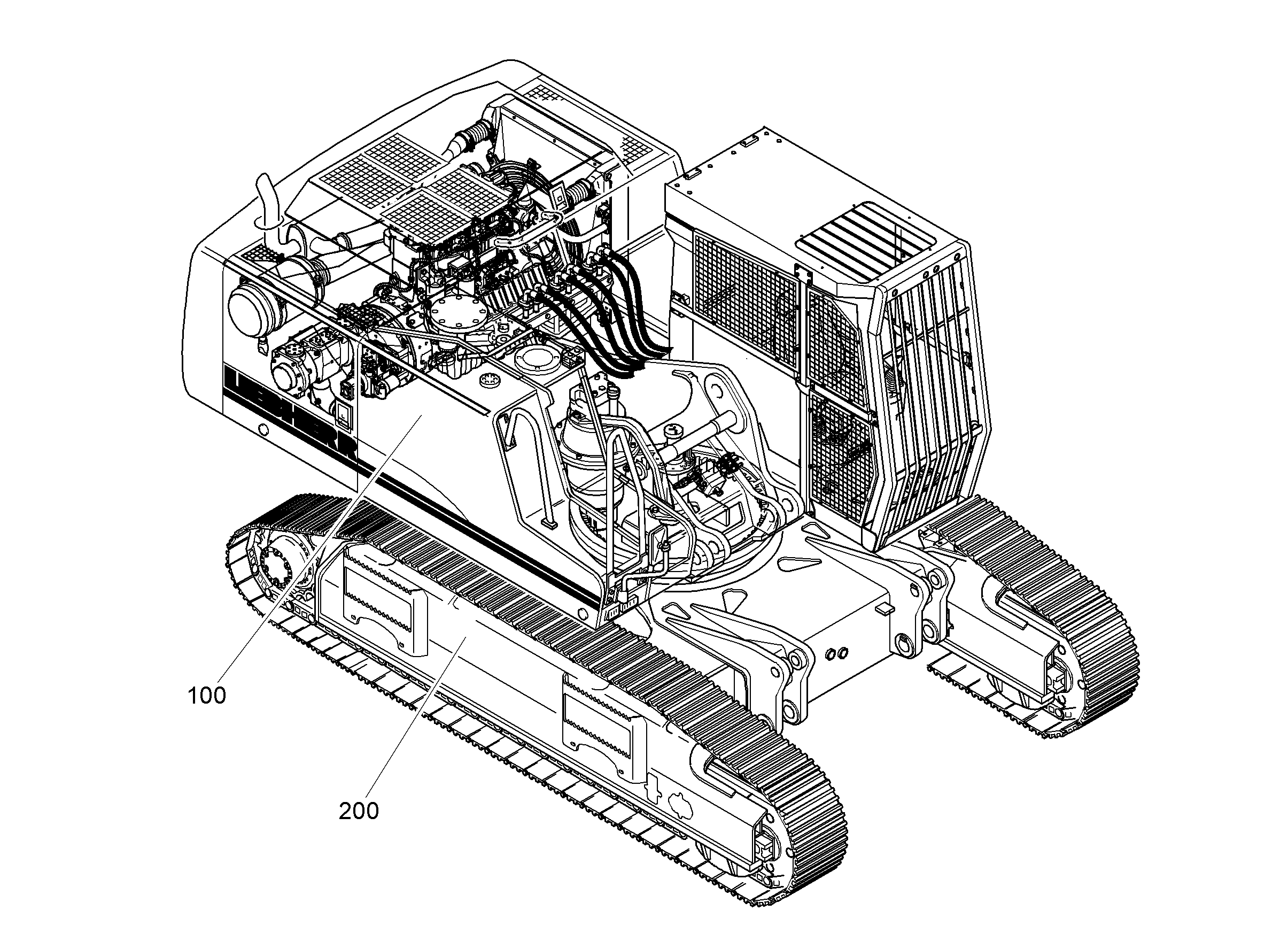 КАТАЛОГ ШАССИ R934 TUNNEL 9011886 LIEBHERR