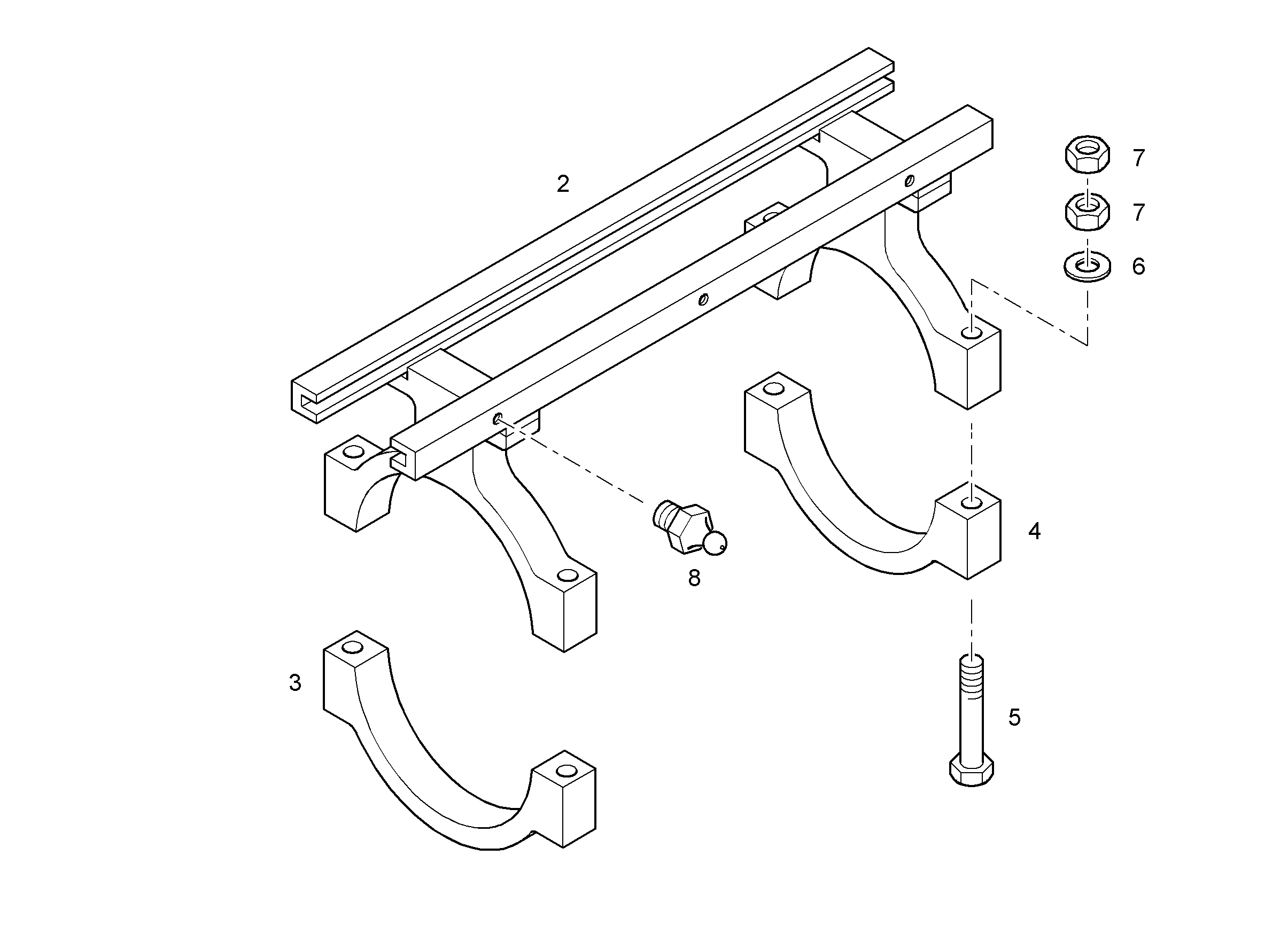 ПОЛУХОМУТИК d=215 9866534 LIEBHERR