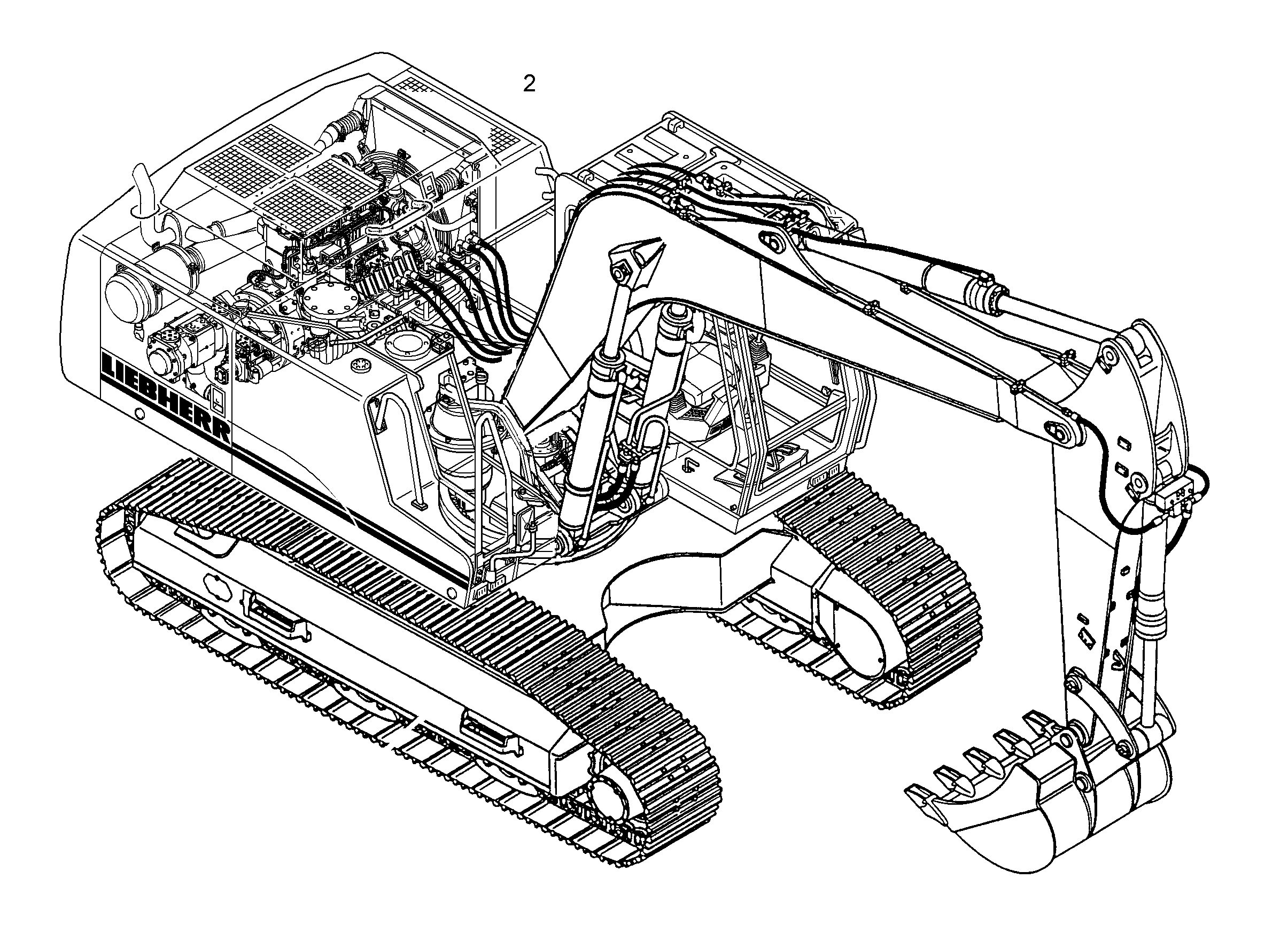 МОНТ.НАБ. Д.ВЫДВ. ОБОРУД. 9014700 LIEBHERR