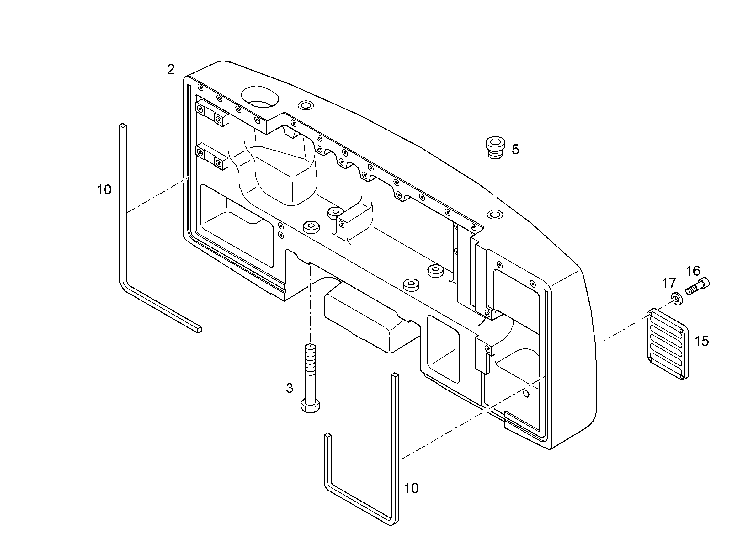 ЭЛЕМЕНТЫ МОНТАЖНЫЕ 9018887 LIEBHERR