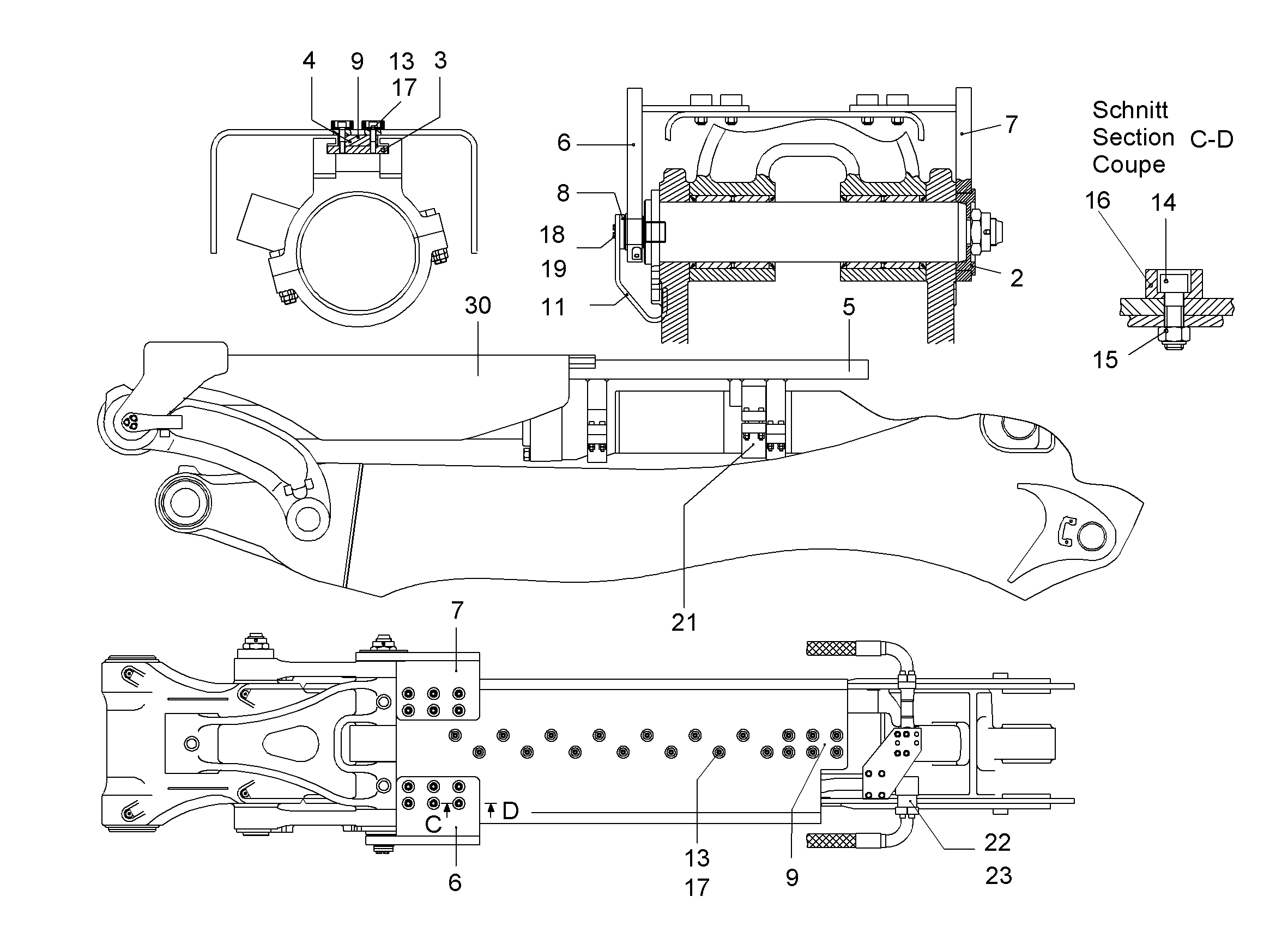 ПОВОДОК 9011227 LIEBHERR