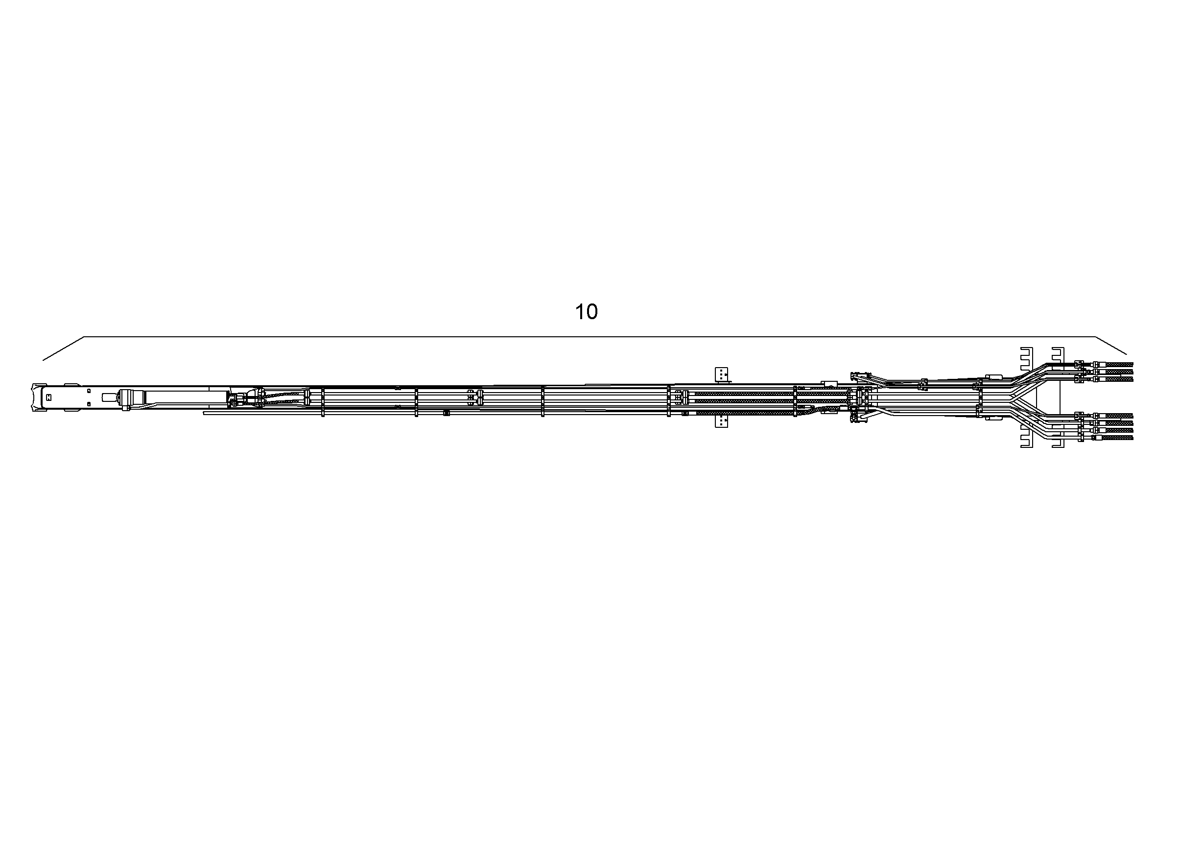СТЕРЖЕНЬ ДЛЯ СНОСА 12,50M 9007697 LIEBHERR