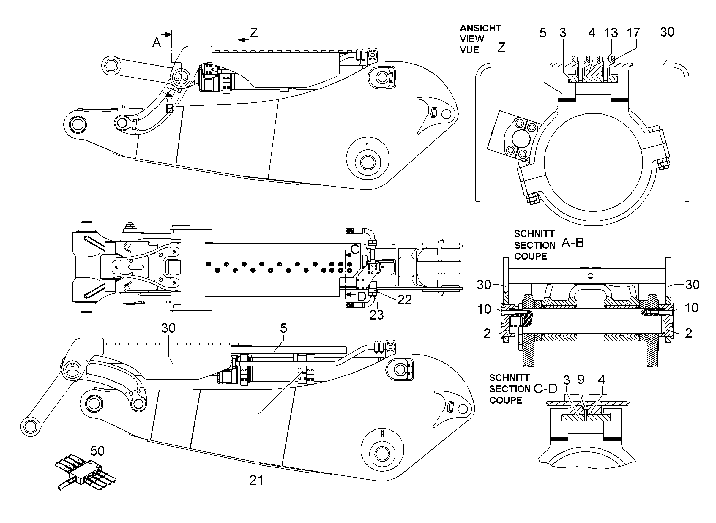 СКОБА 9010964 LIEBHERR