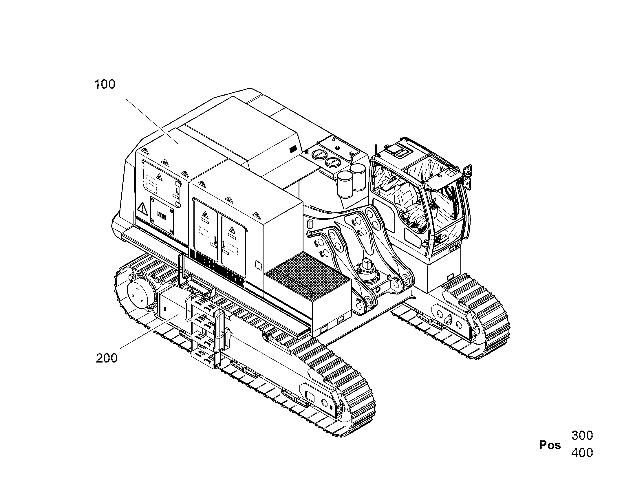 КАТАЛОГ ПОВОРОТНОЙ ПЛАТФОРМЫ 9829431 LIEBHERR