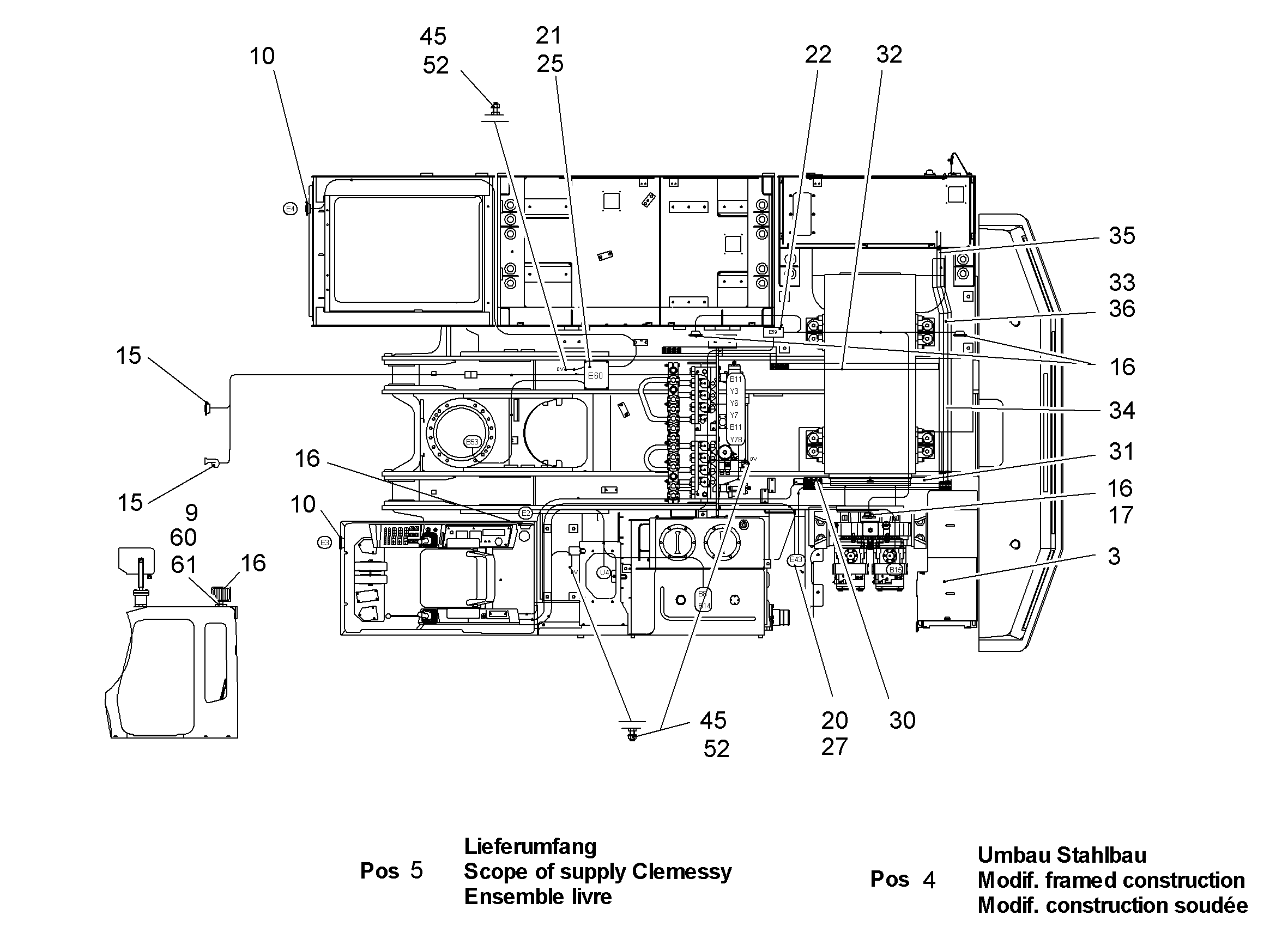 ПОСТАВЛЯЕМЫЙ КОМПЛЕКТ 10401281 LIEBHERR