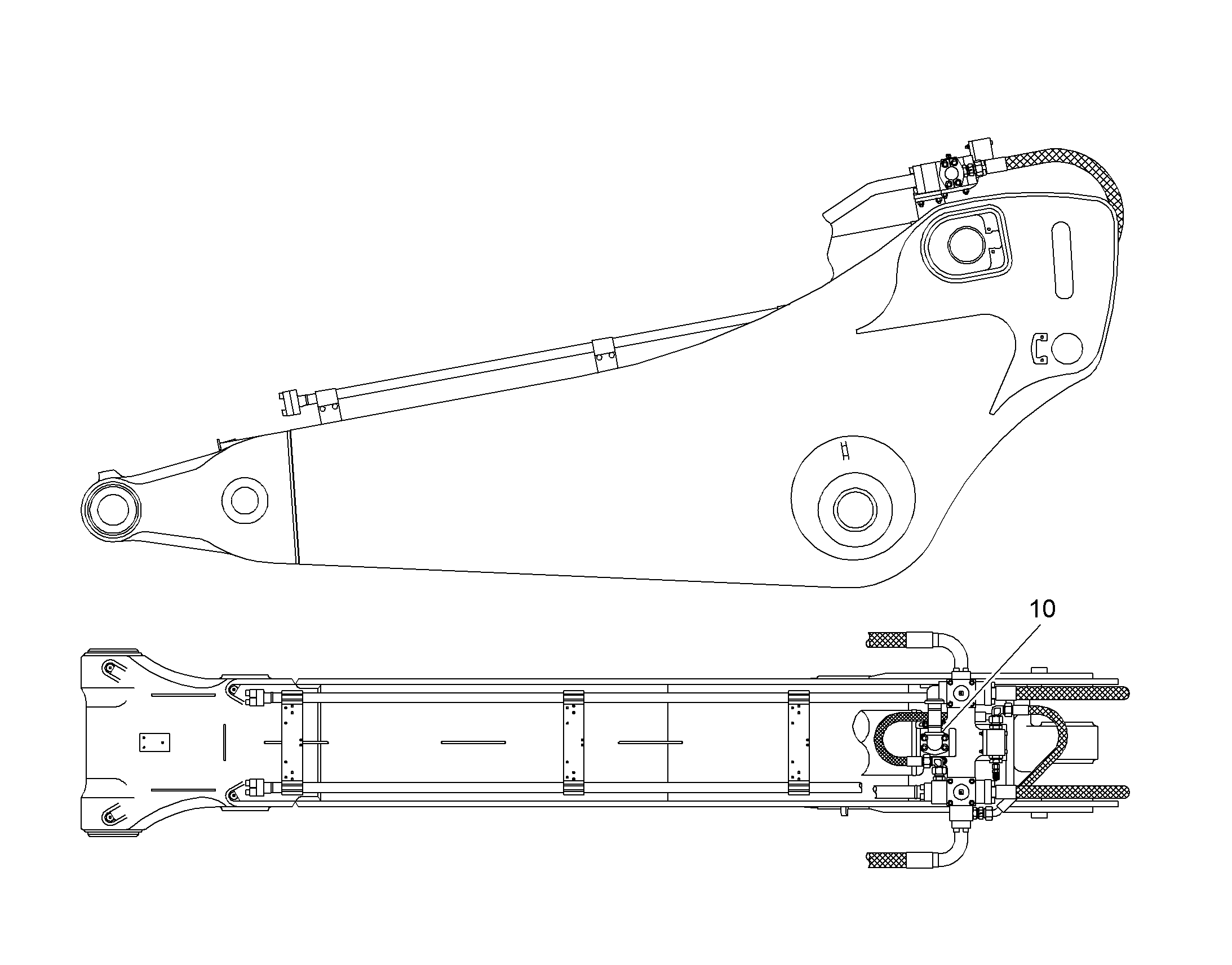 ПРОВОДКА ПРИВОД ГРЕЙФЕРА 9014070 LIEBHERR