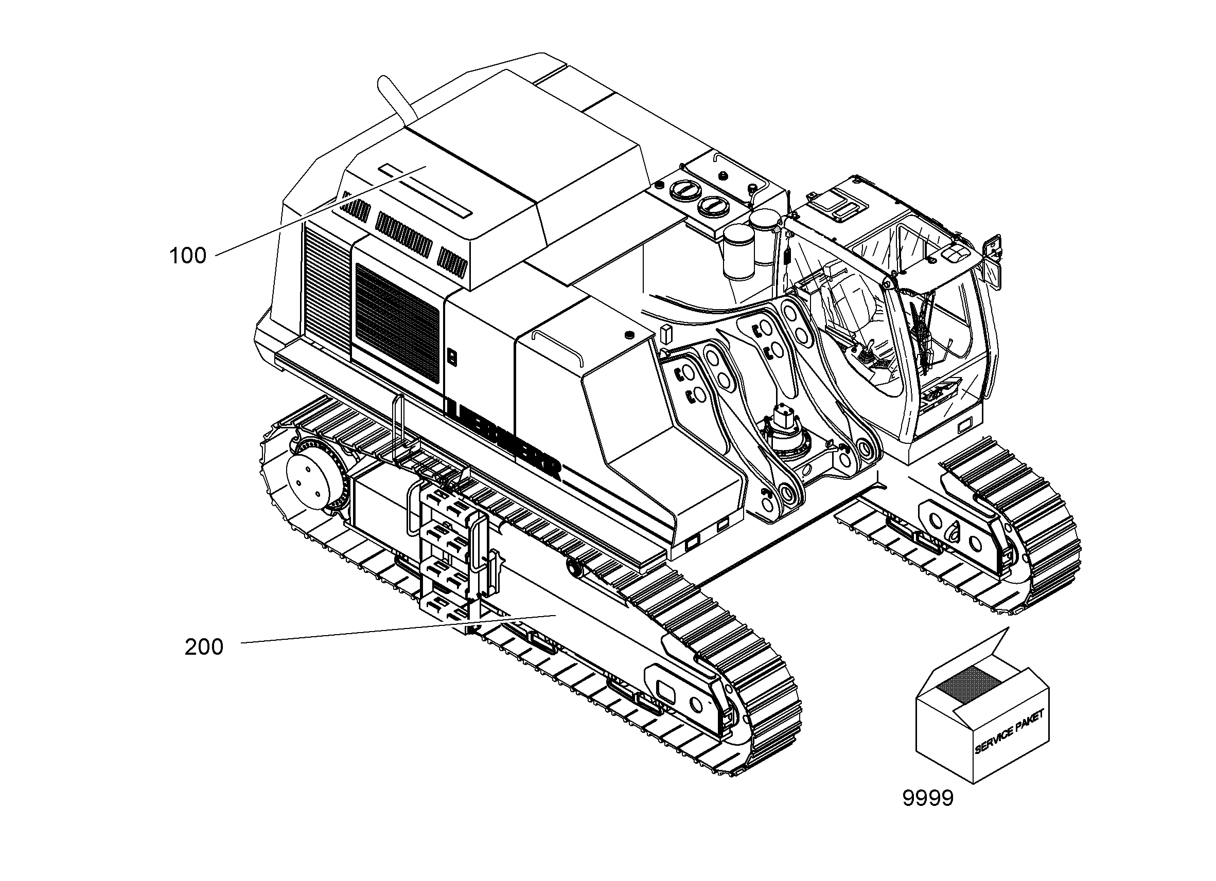 ОСНОВНОЕ УСТРОЙСТВО 9017912 LIEBHERR