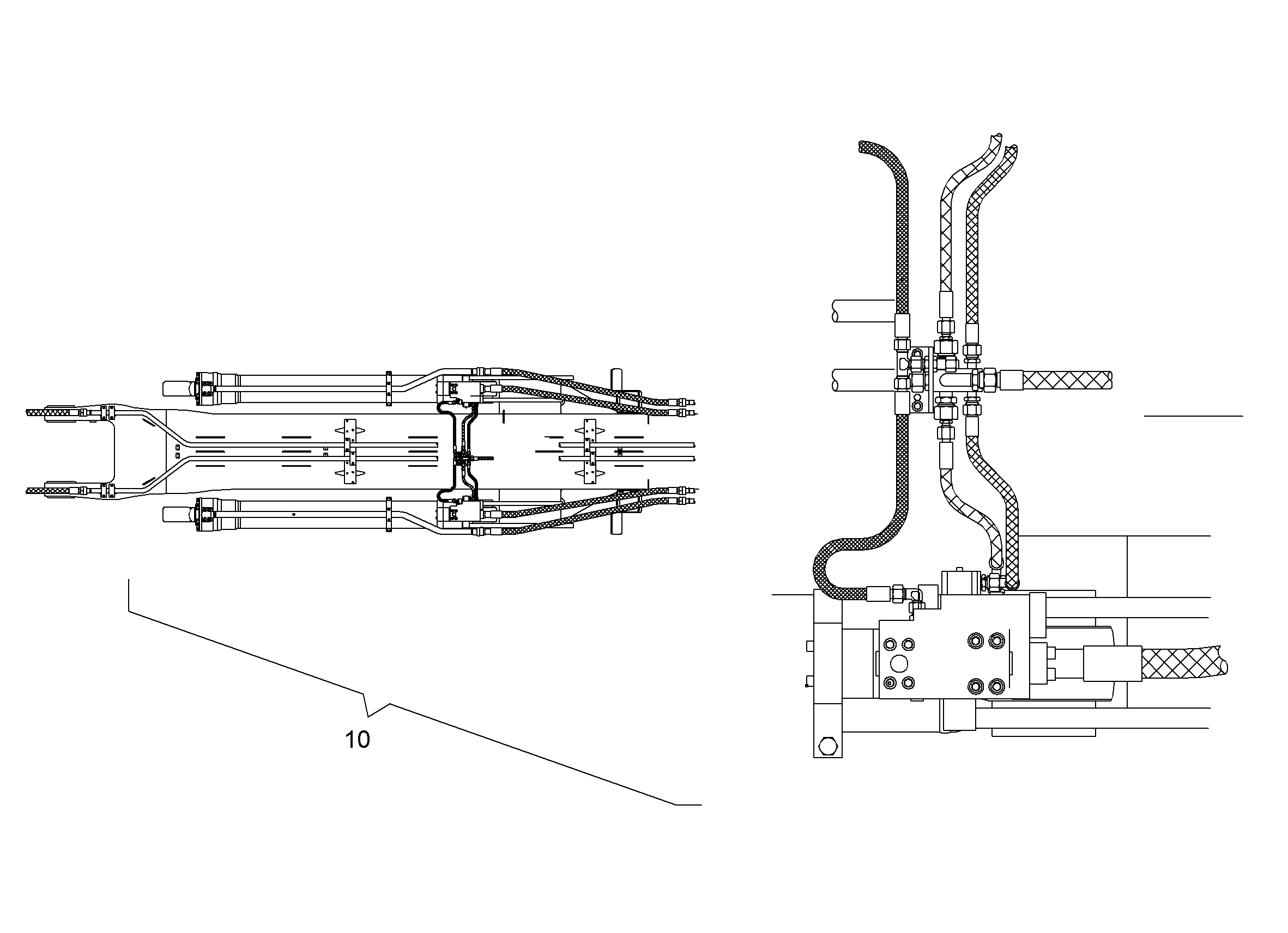ЗАЩ.ТРУБЫ ЦИЛ.РУК. 9010773 LIEBHERR