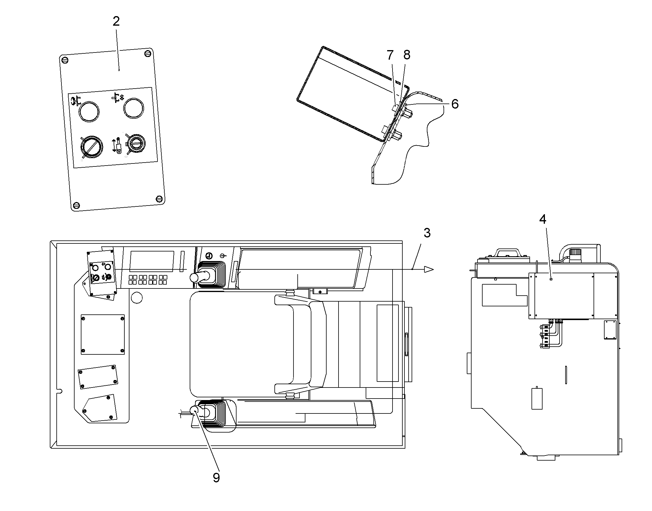 РУЧКА 9016730 LIEBHERR