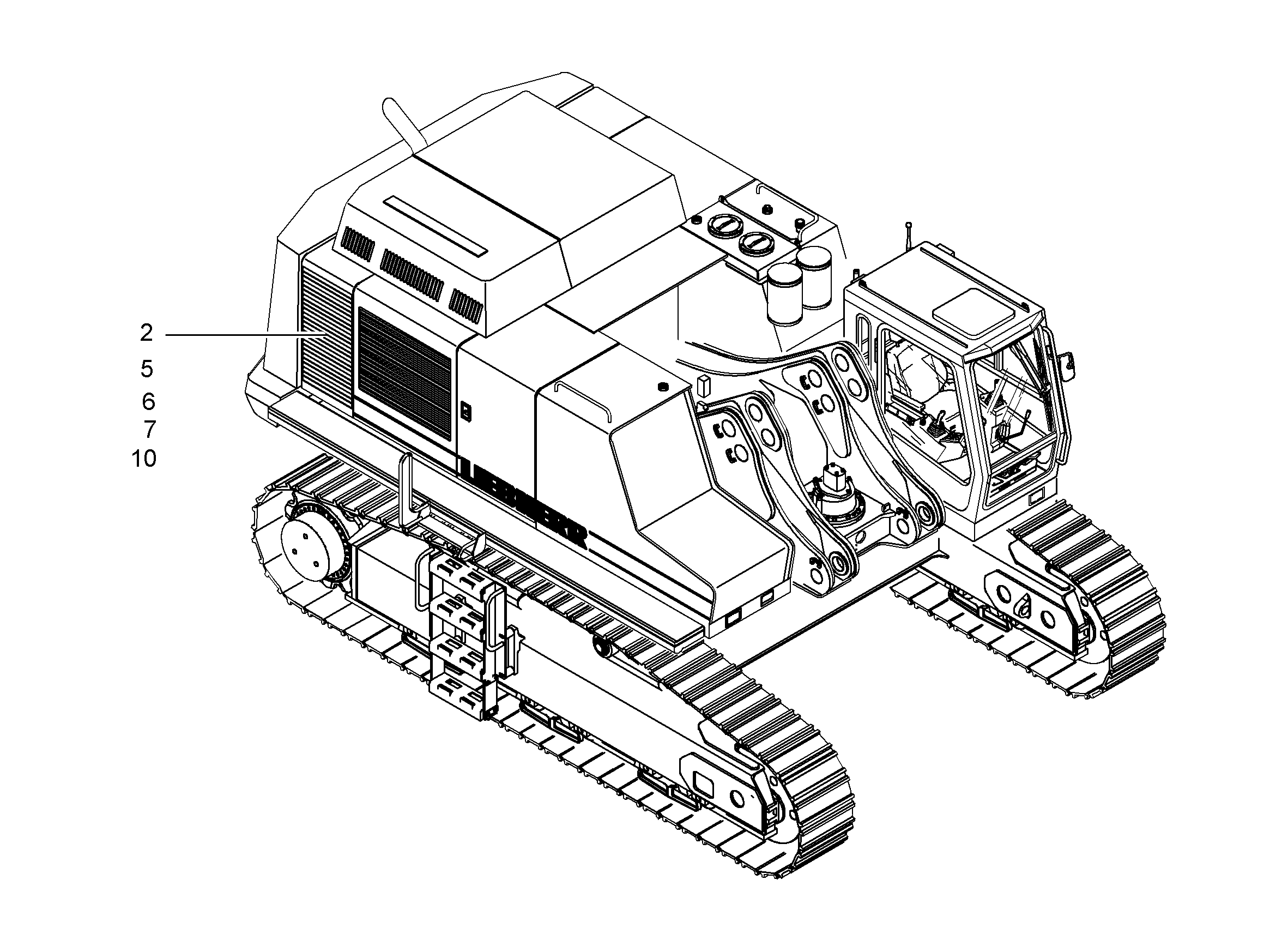 ПЕРЕОБОРУДОВАНИЕ 10029948 LIEBHERR