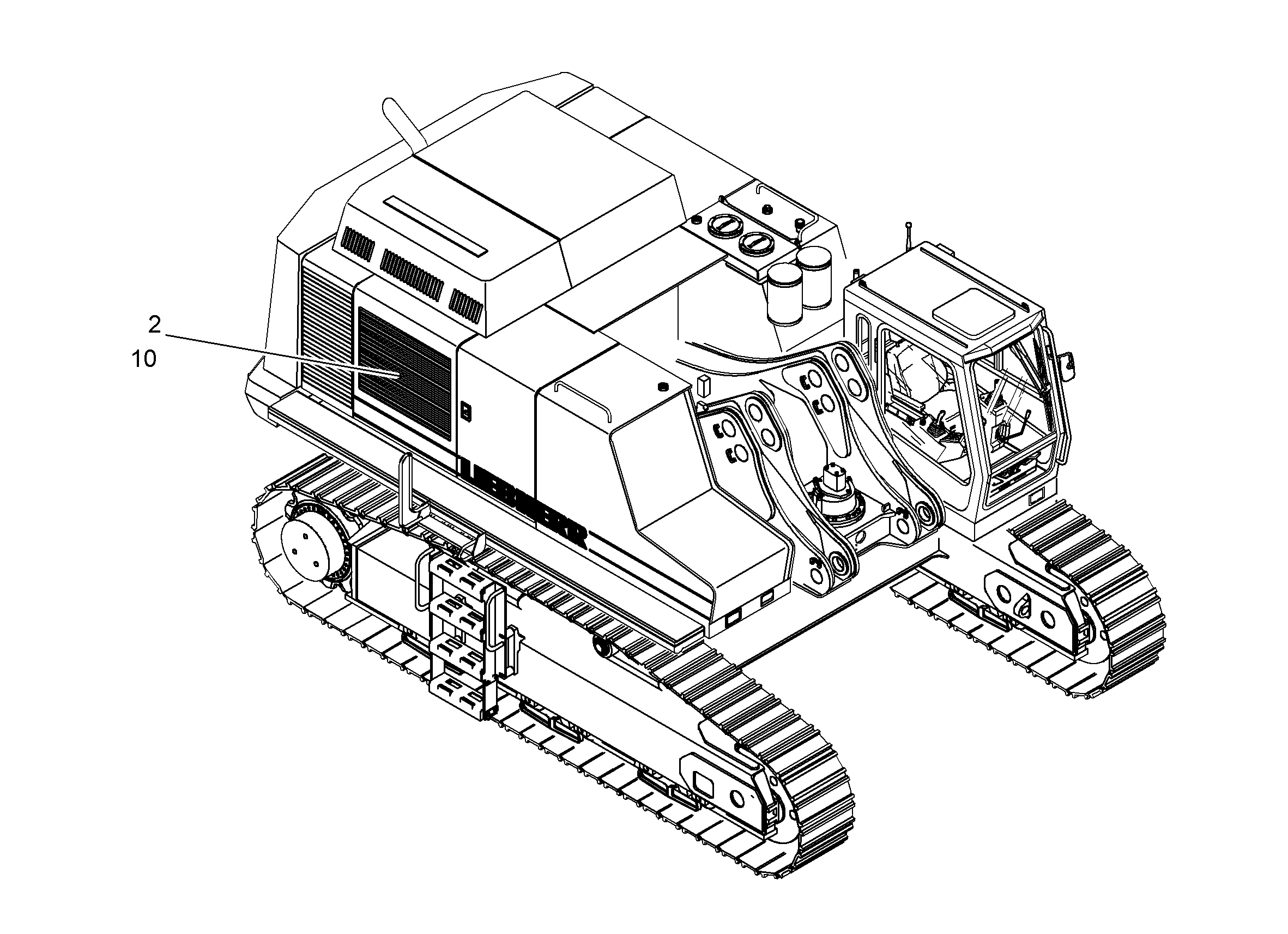 ПЕРЕОБОРУДОВАНИЕ 10029949 LIEBHERR