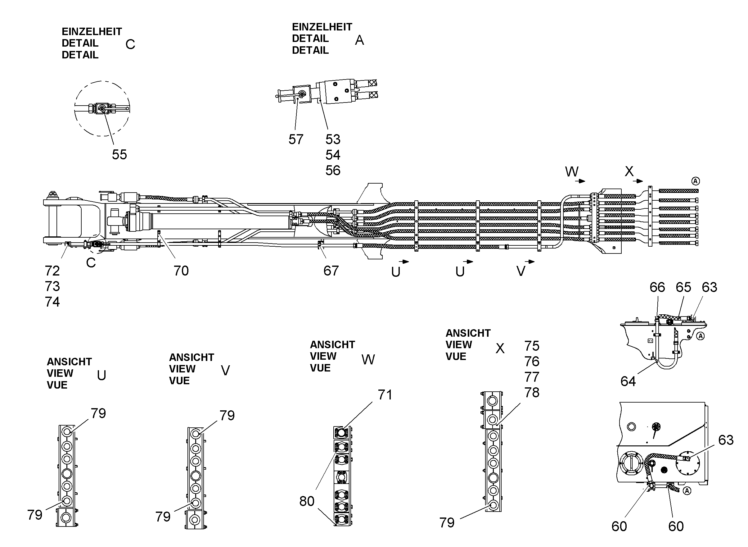КРАН ЗАПОРНЫЙ ШАРОВОЙ 5618906 LIEBHERR