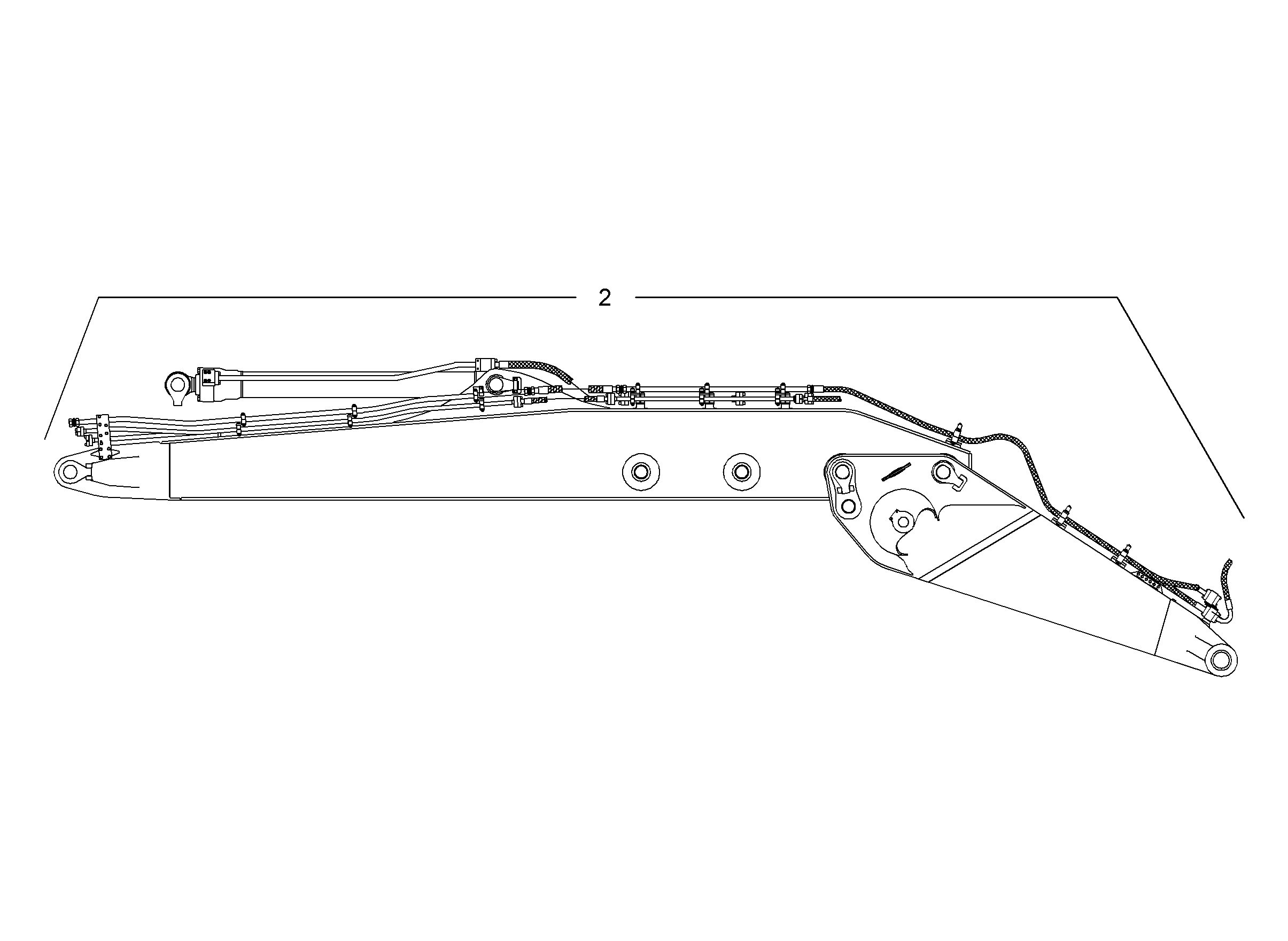ПРОВОДКА МОНТАЖ AHS 9867282 LIEBHERR