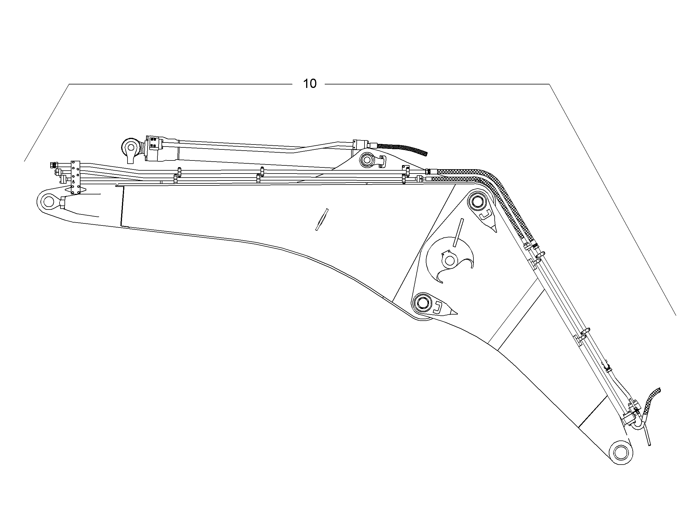 ПРОВОДКА МОНТАЖ AHS 9872003 LIEBHERR
