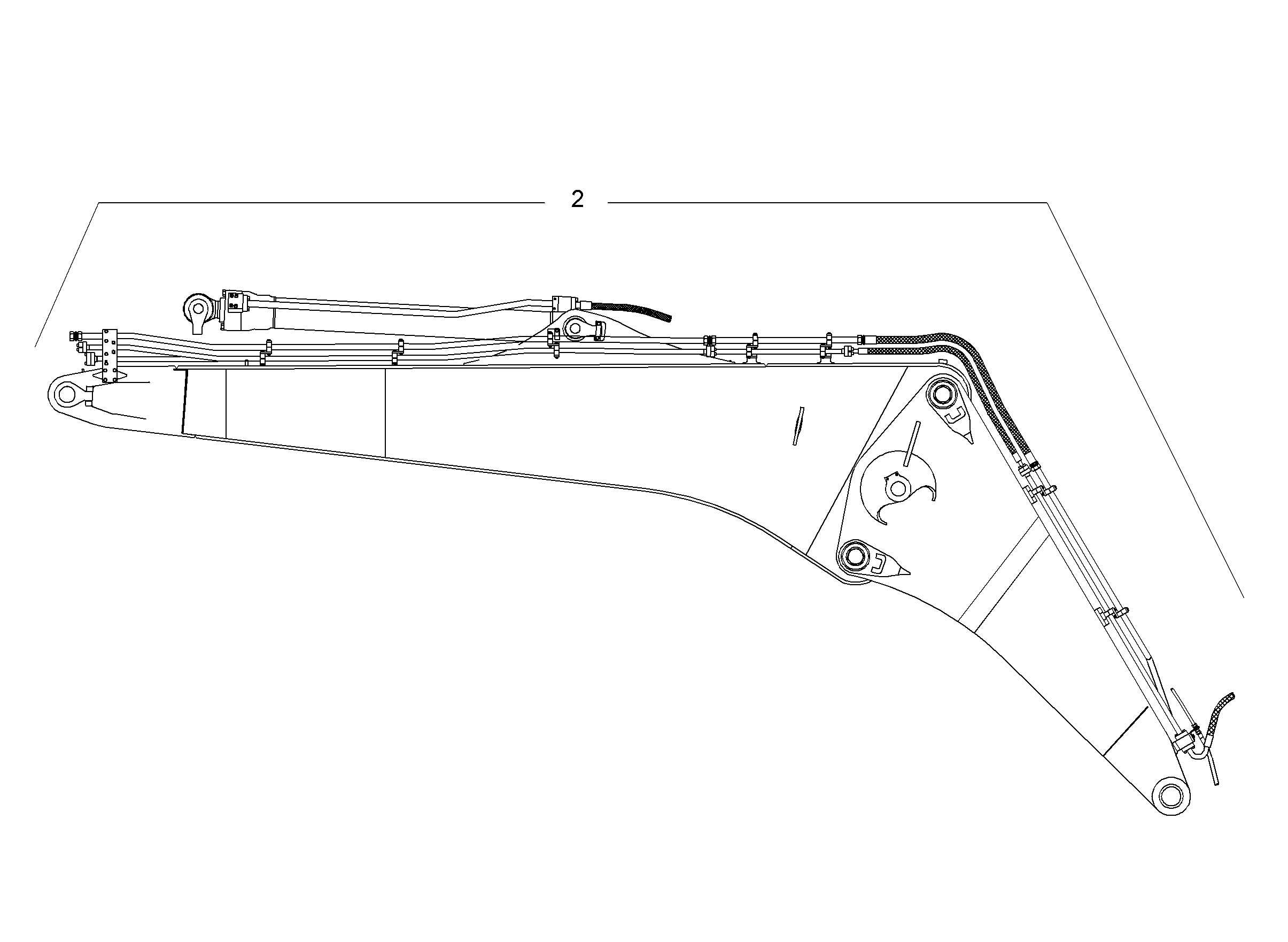 ПРОВОДКА МОНТАЖ AHS 9838377 LIEBHERR