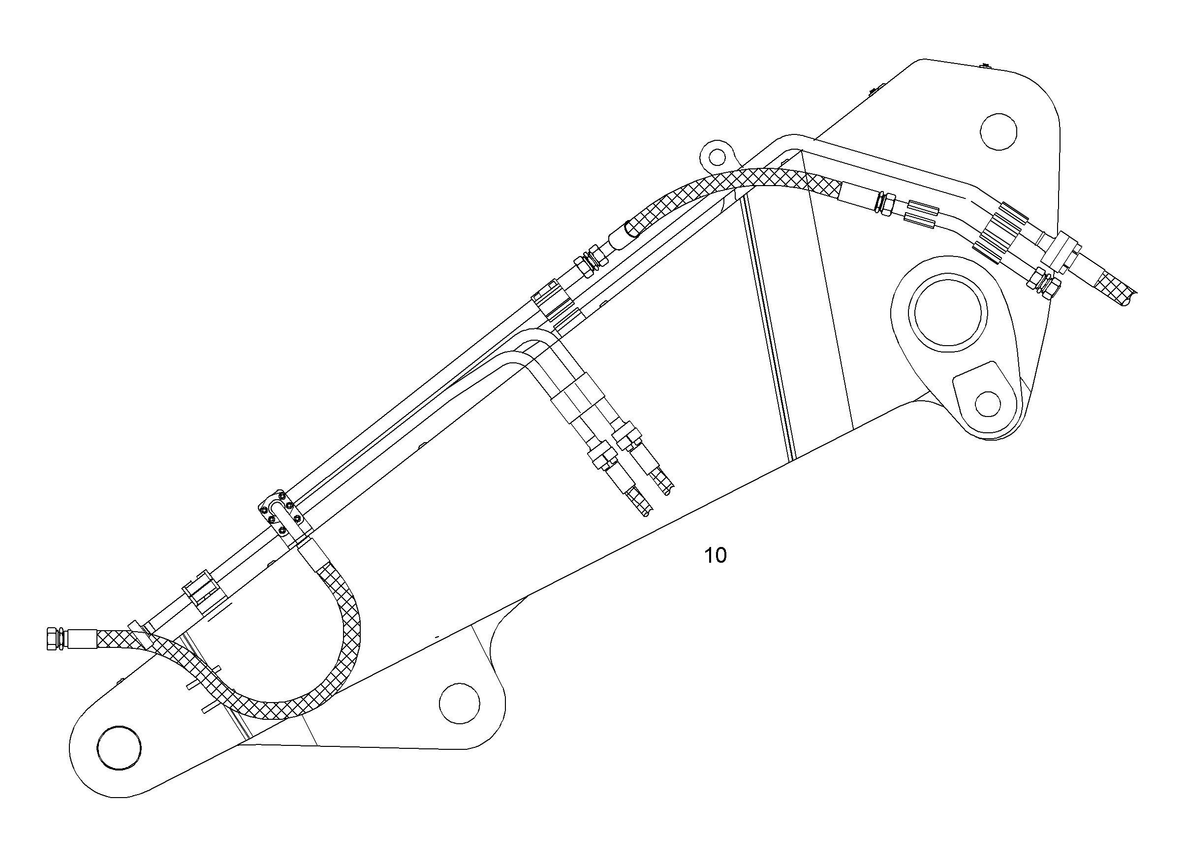 ПРОВОДКА МОНТАЖ AHS 9935500 LIEBHERR