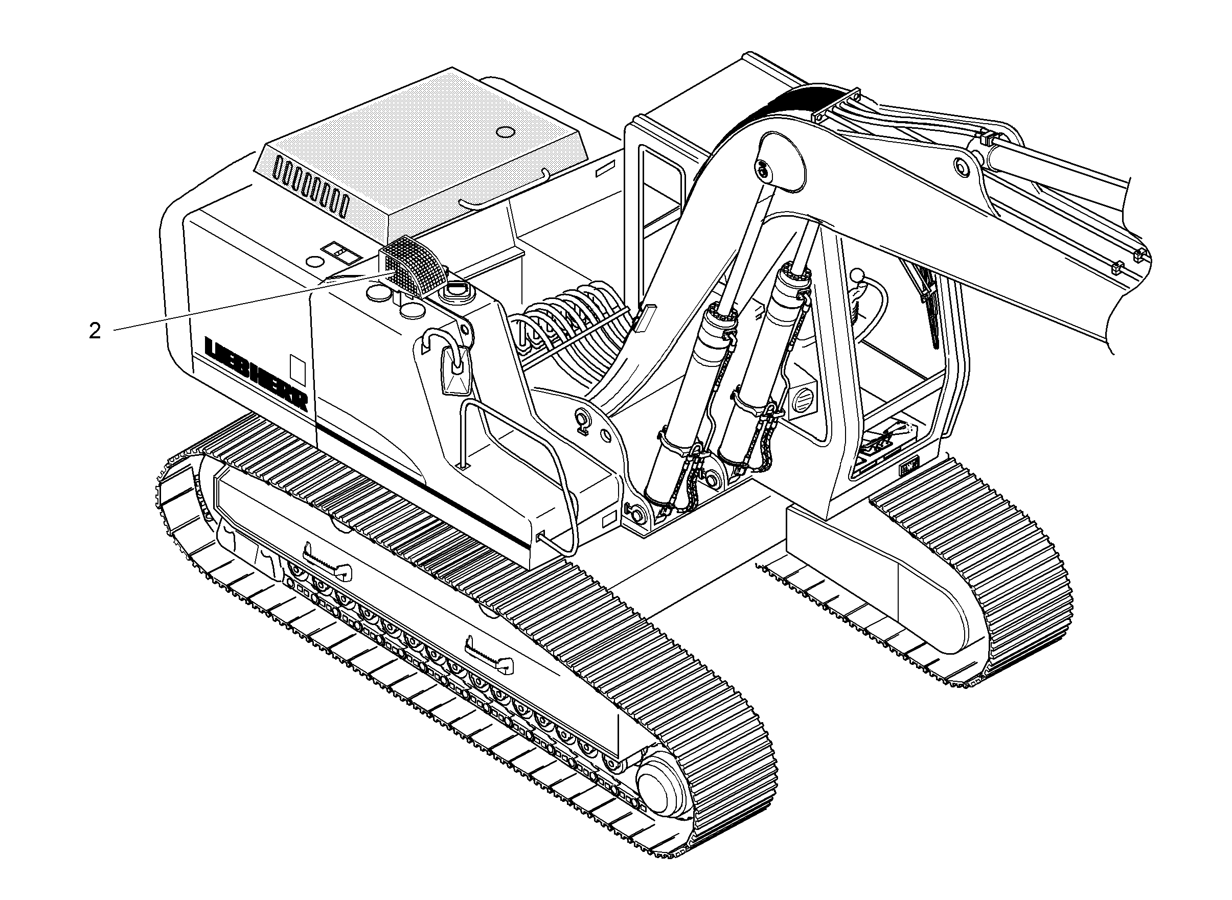 ПРОЖЕКТОР ДОПОЛНИТЕЛЬНЫЙ 1X70W 9014228 LIEBHERR