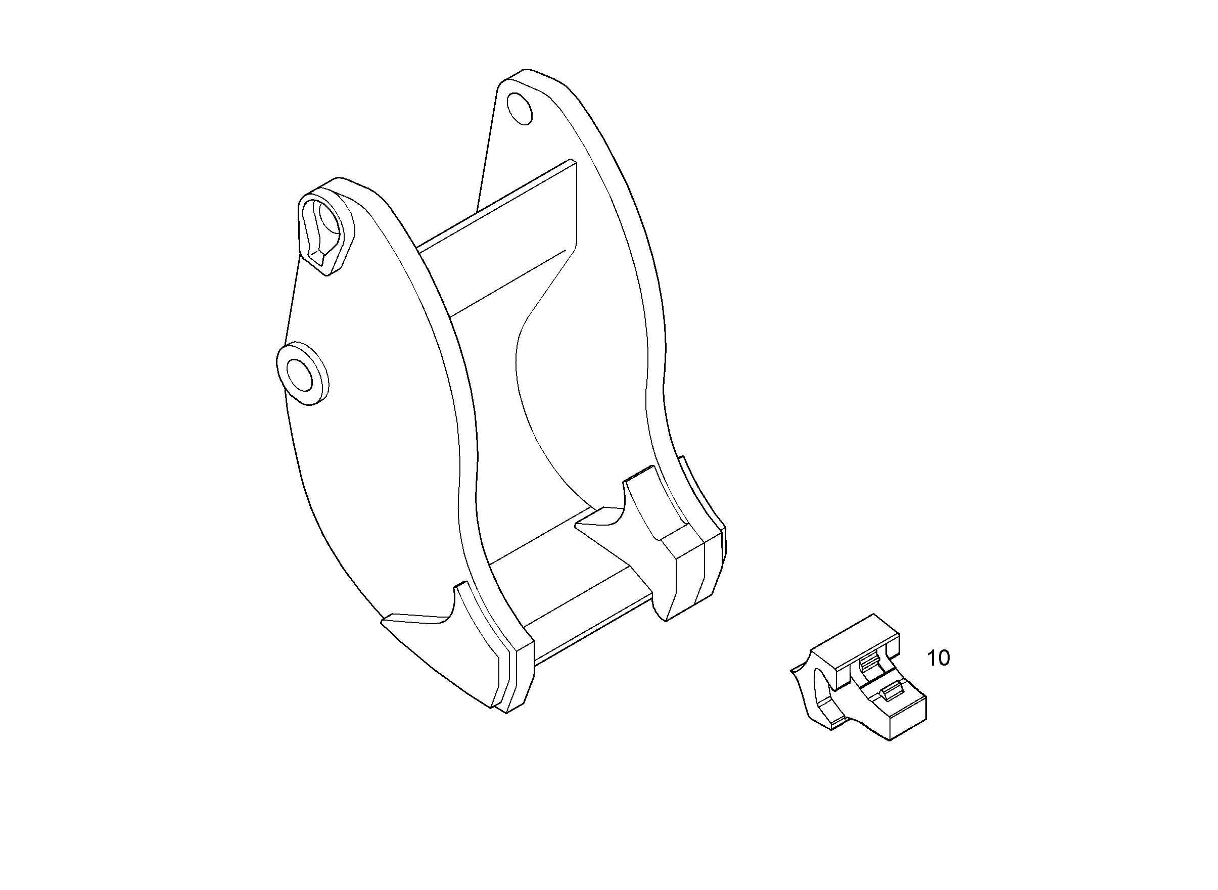 КОВШ ПРОФИЛЬНЫЙ 300MMX1220MM 5614588 LIEBHERR
