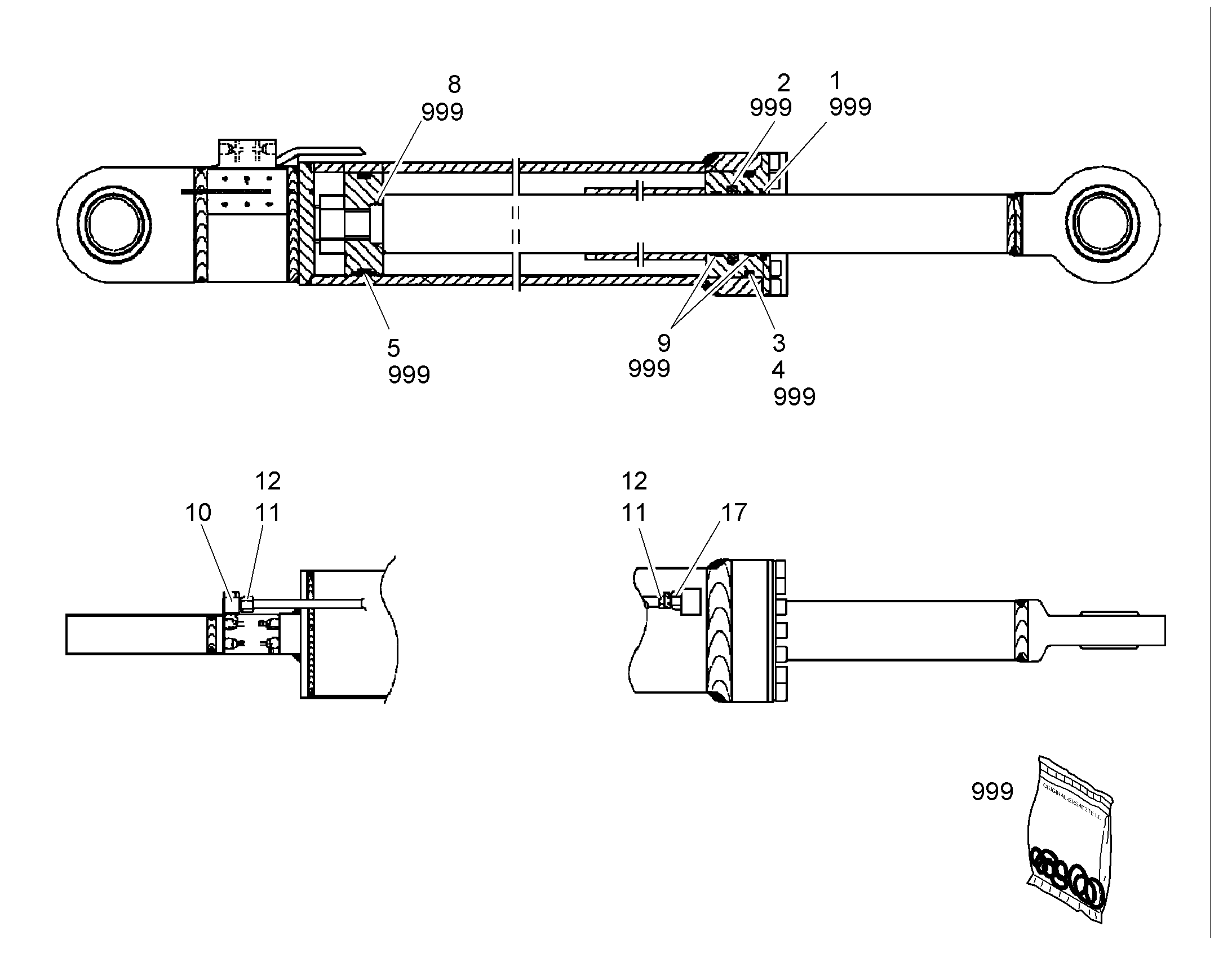 МАСЛОСЪЕМНОЕ КОЛЬЦО 10028514 LIEBHERR