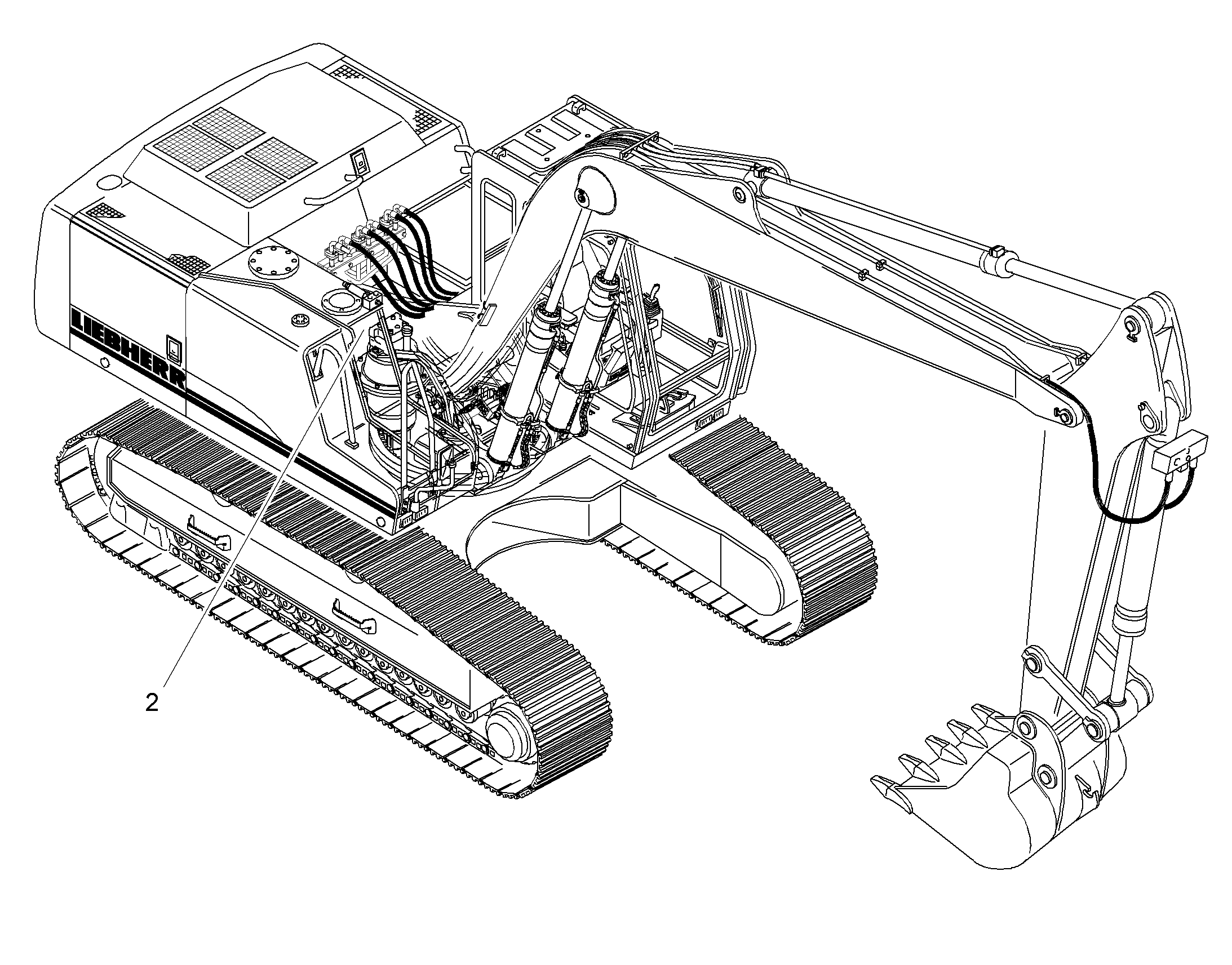 ПОКРЫТИЕ БАЧКА ДЛЯ СМАЗКИ 9938088 LIEBHERR