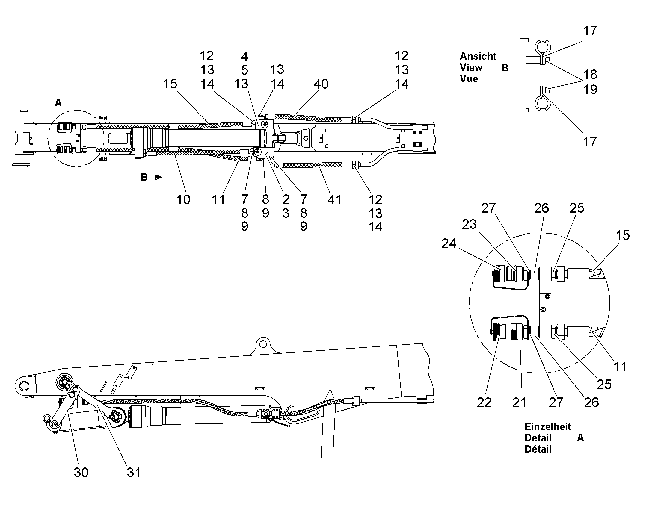 ШЛАНГ 20X1575 10022133 LIEBHERR